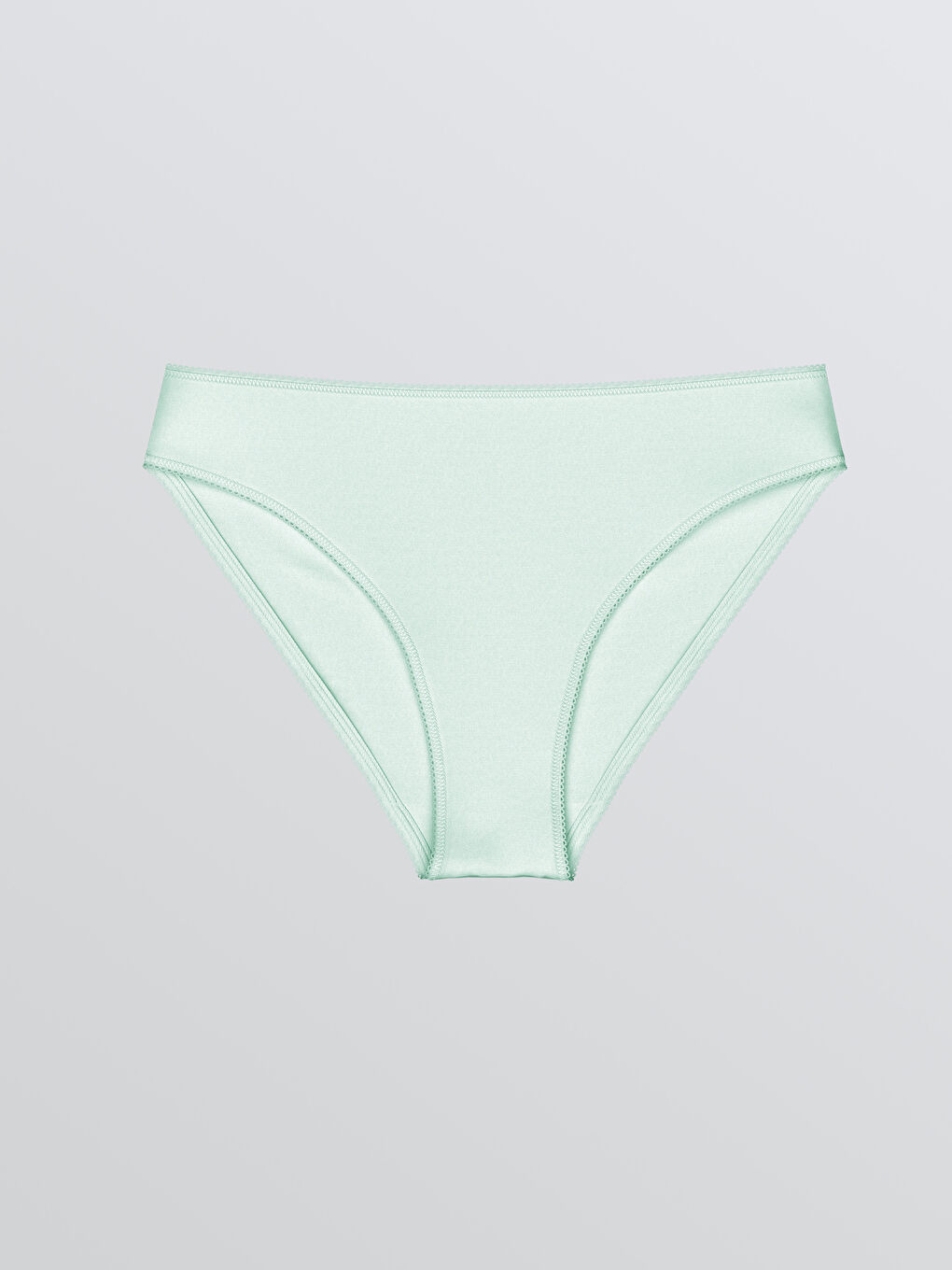 Mavi Düz Bikini Külot