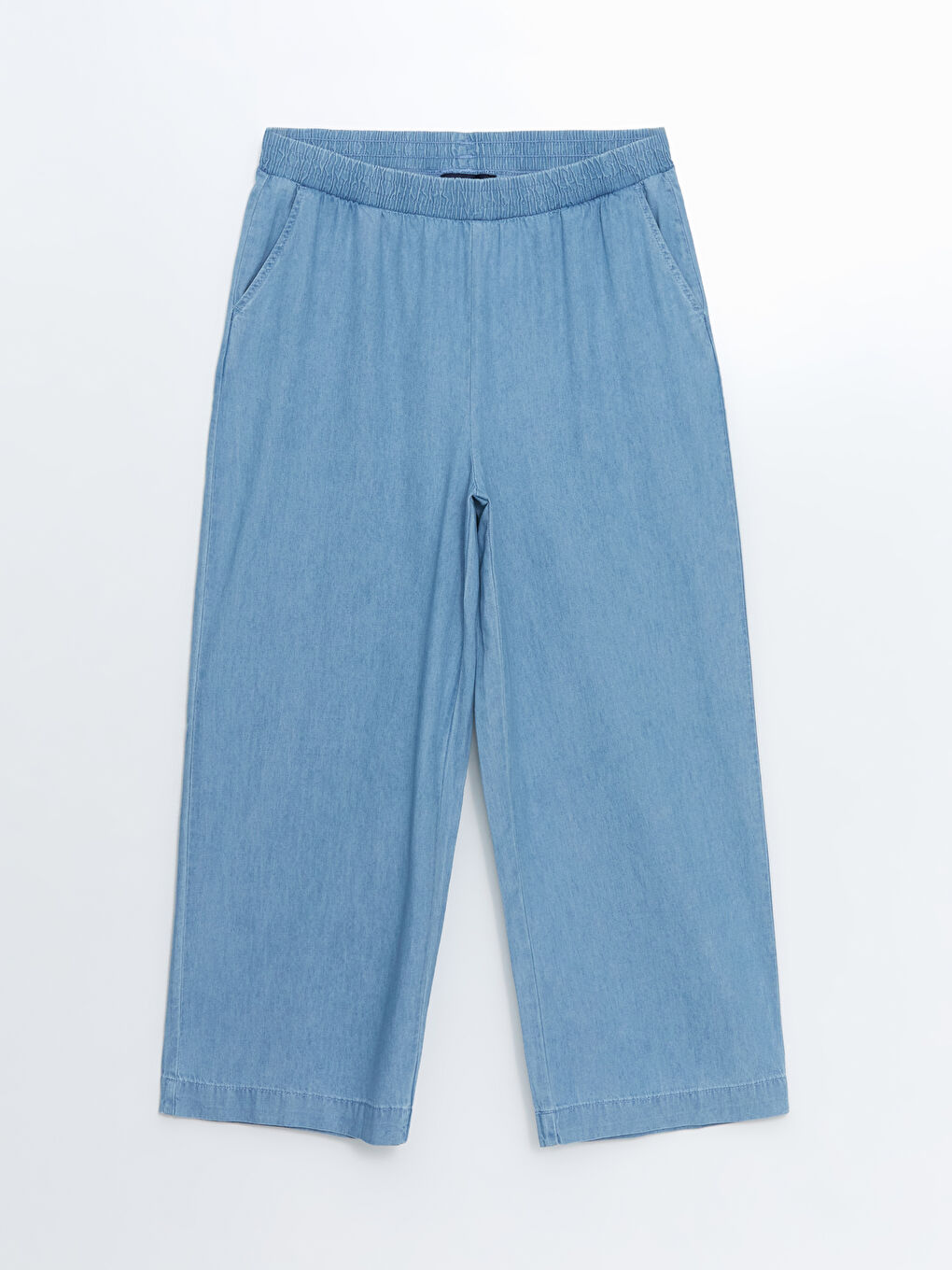 LC Waikiki Ženske farmerke sa elastičnim strukom širokih nogavica -S57858Z8-507