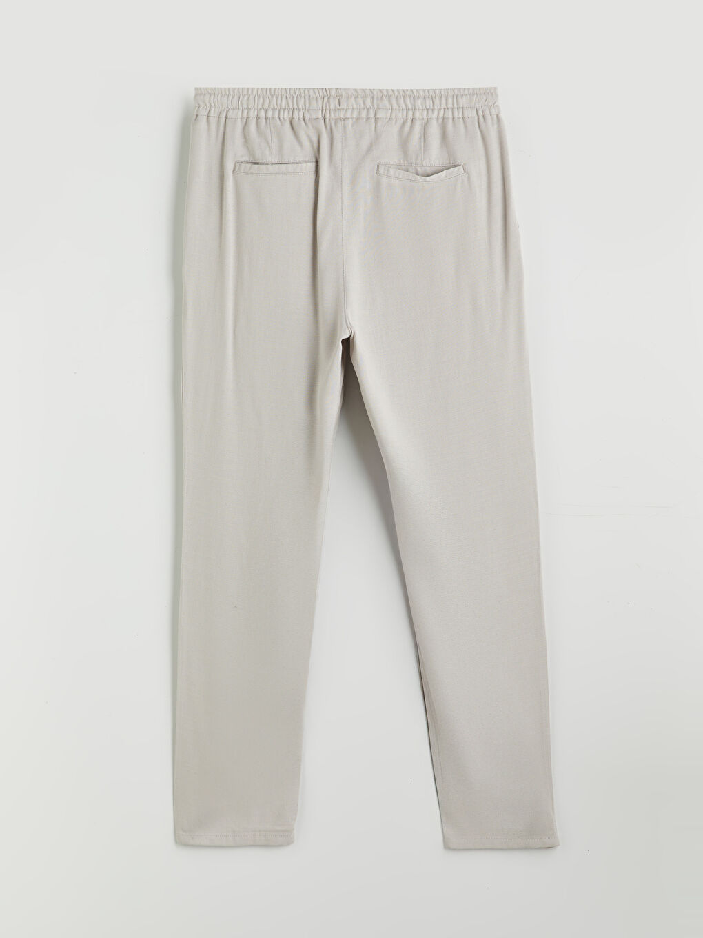 Standard Fit Linen Blended Men's Trousers -S57886Z8-DS3