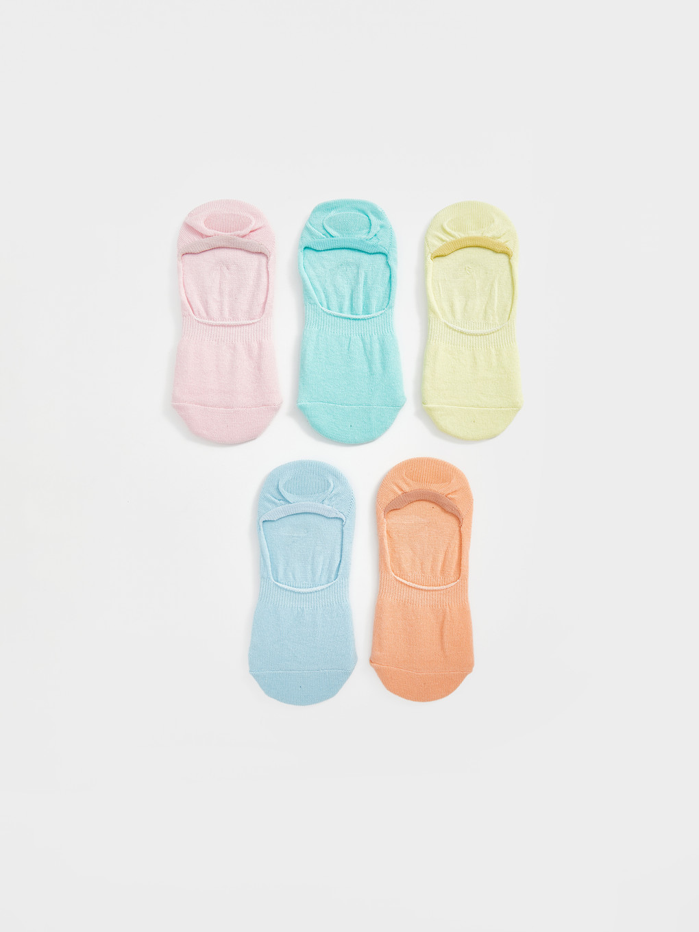 Basic Girl Ballet Socks 5 Pack