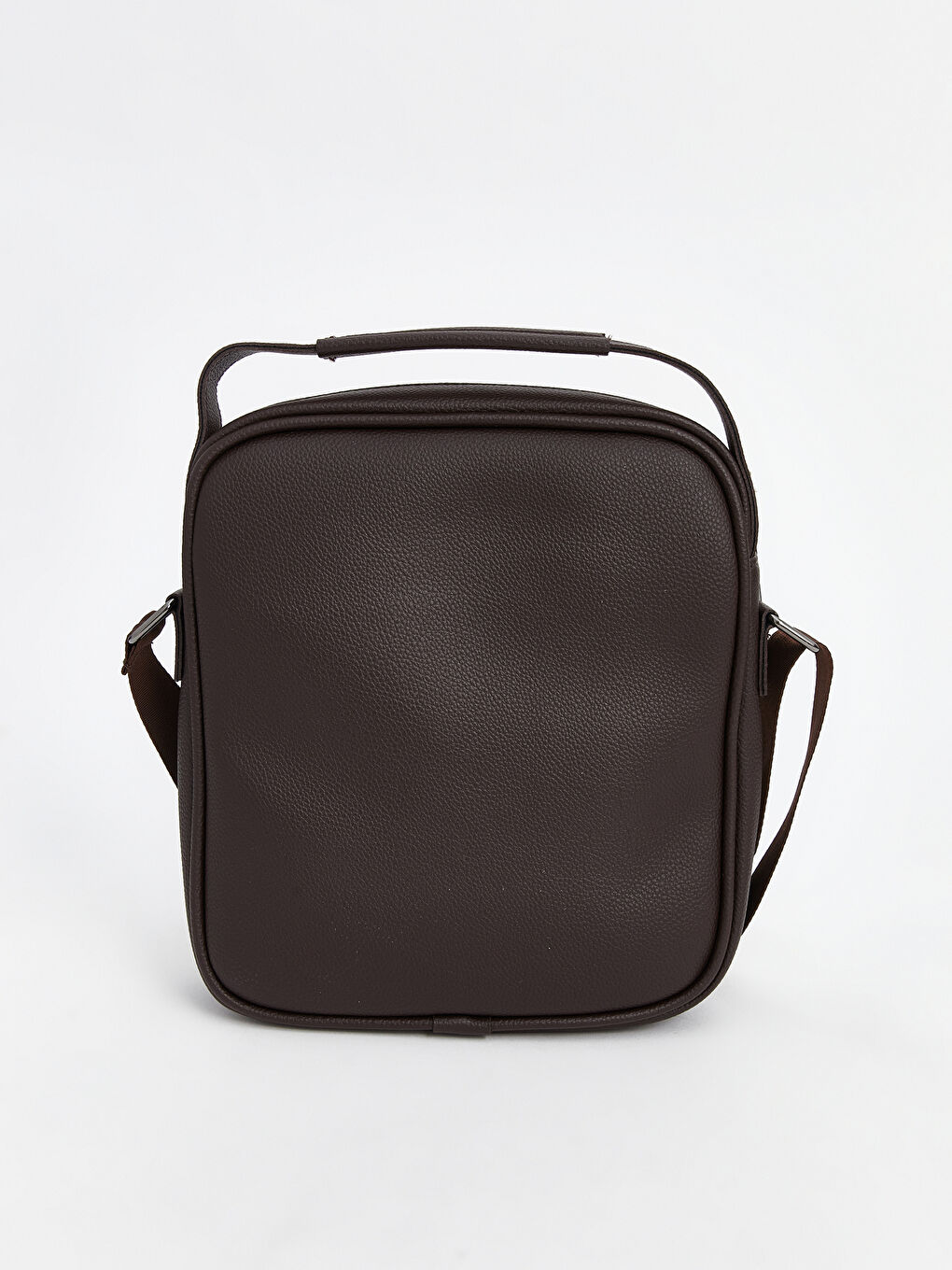 Faux Leather Men's Shoulder Bag-5