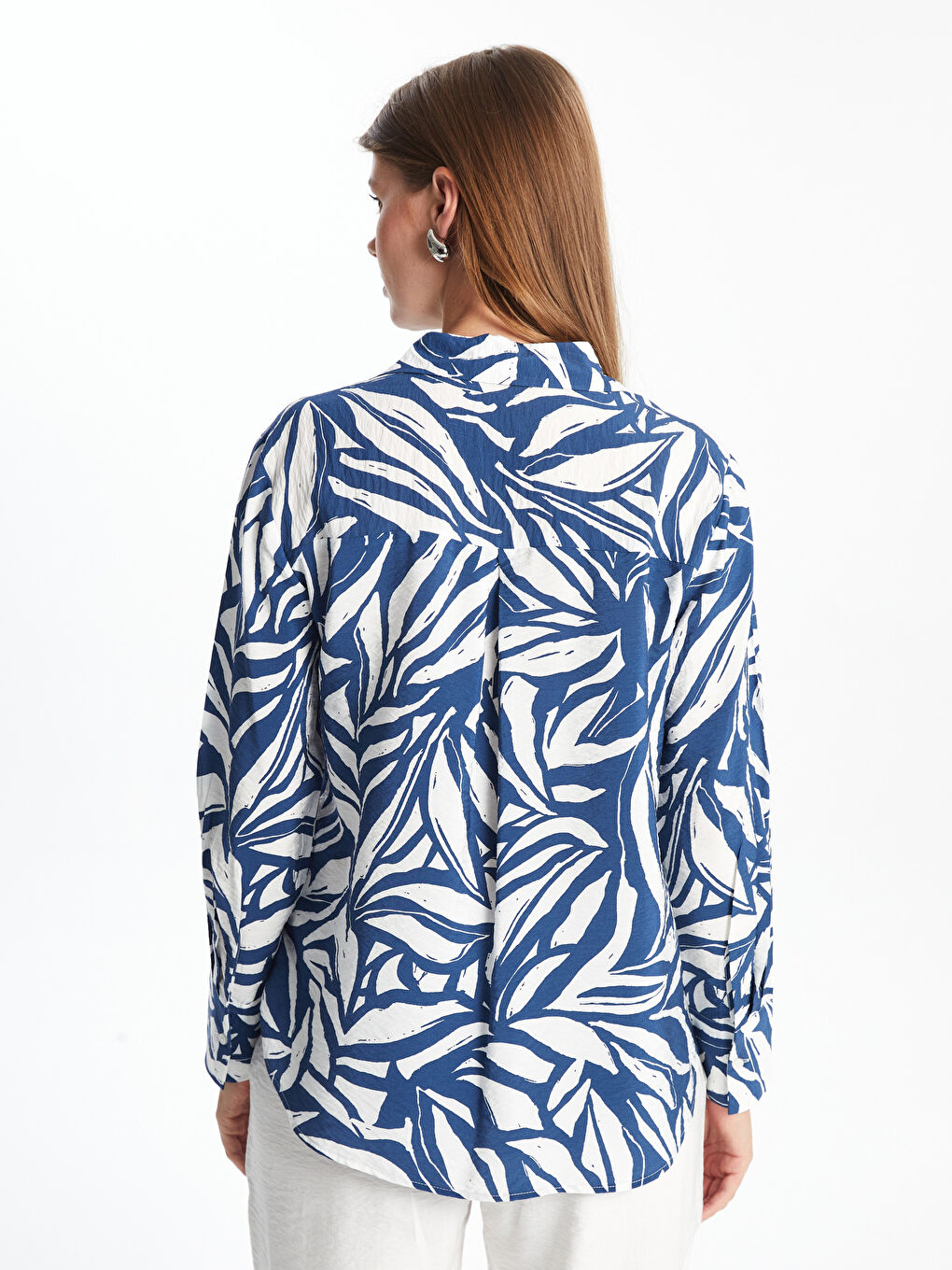 Patterned Women's Shirt -S57928Z8-LSJ