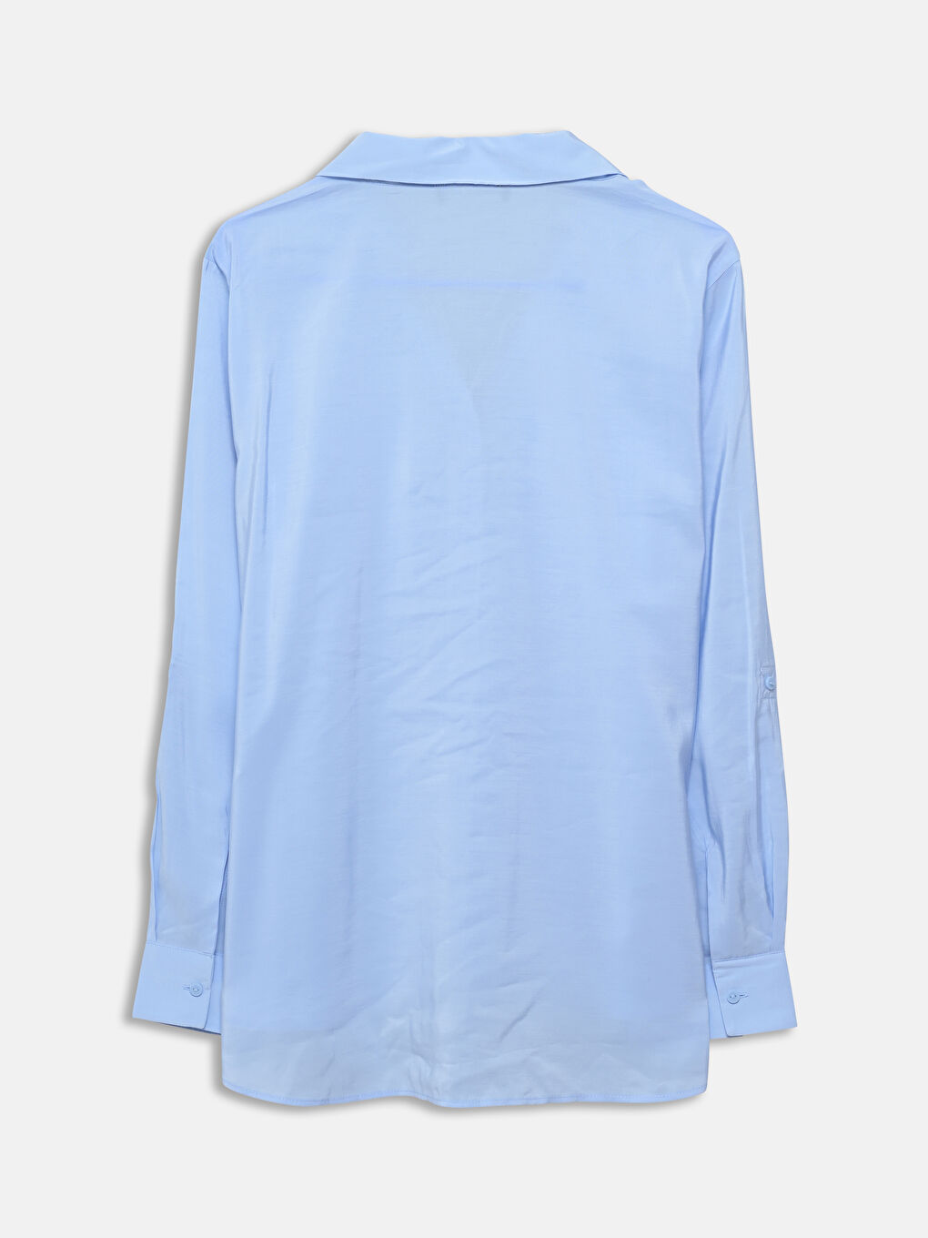 Plain Long Sleeve Women's Shirt -S57935Z8-ENS