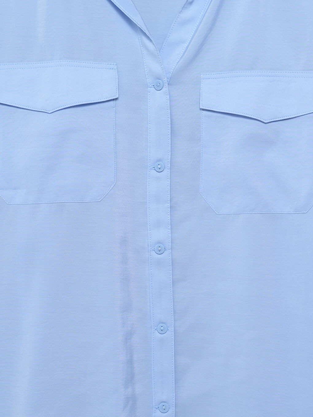 Plain Long Sleeve Women's Shirt -S57935Z8-ENS