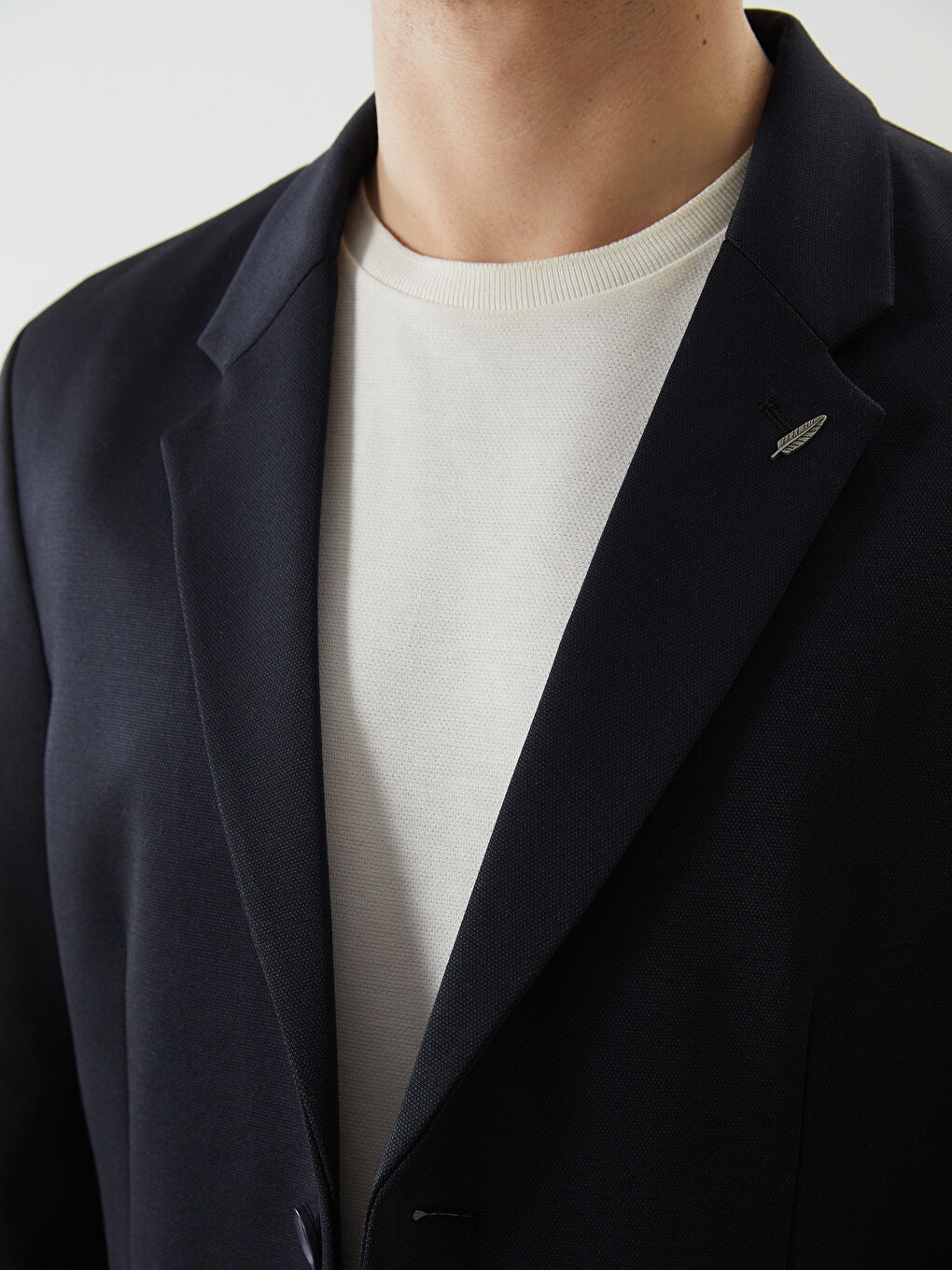 Standard Fit Men's Blazer Jacket -S57942Z8-RFH