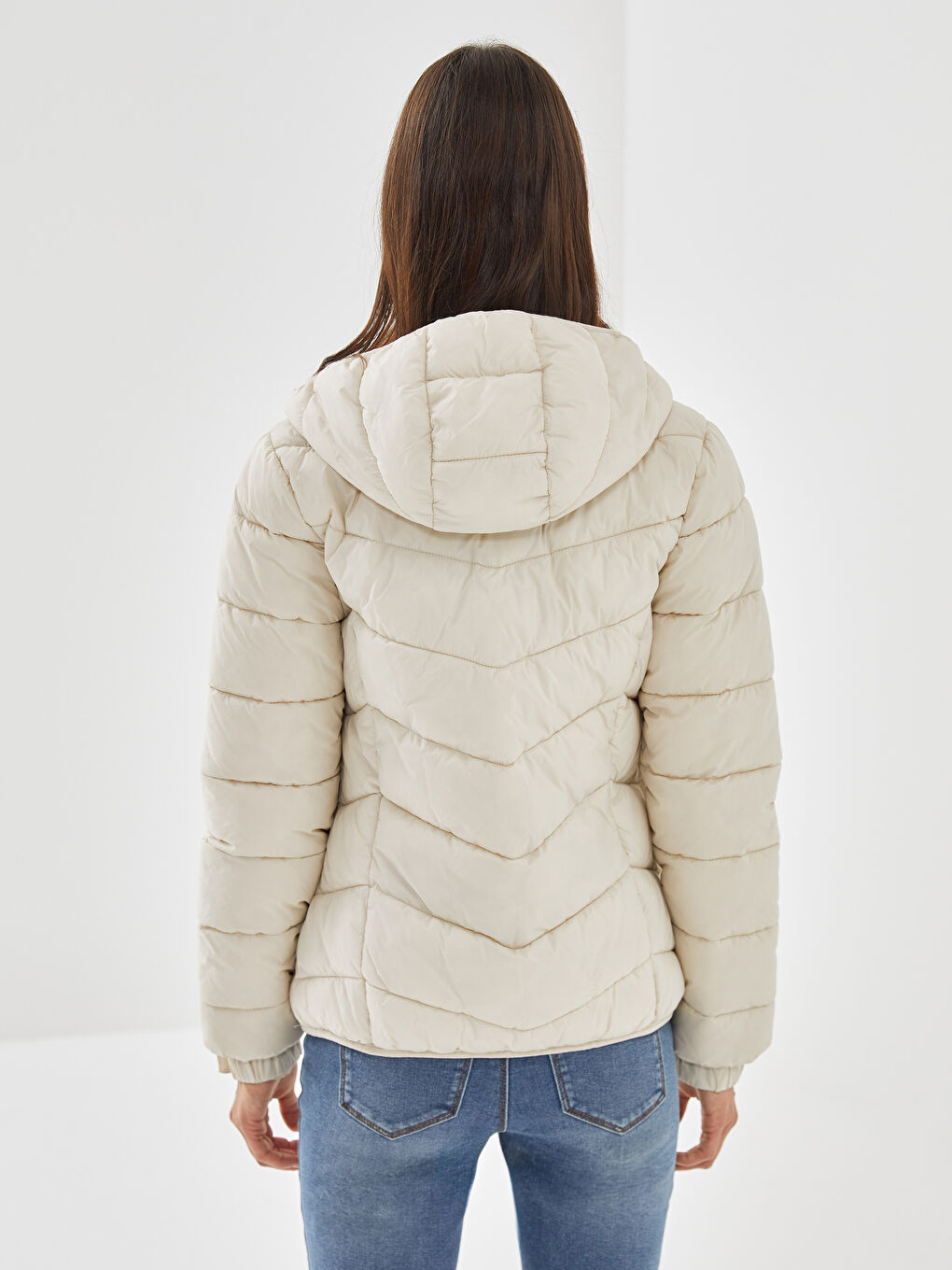 Hooded Women's Down Jacket -S57961Z8-FDU