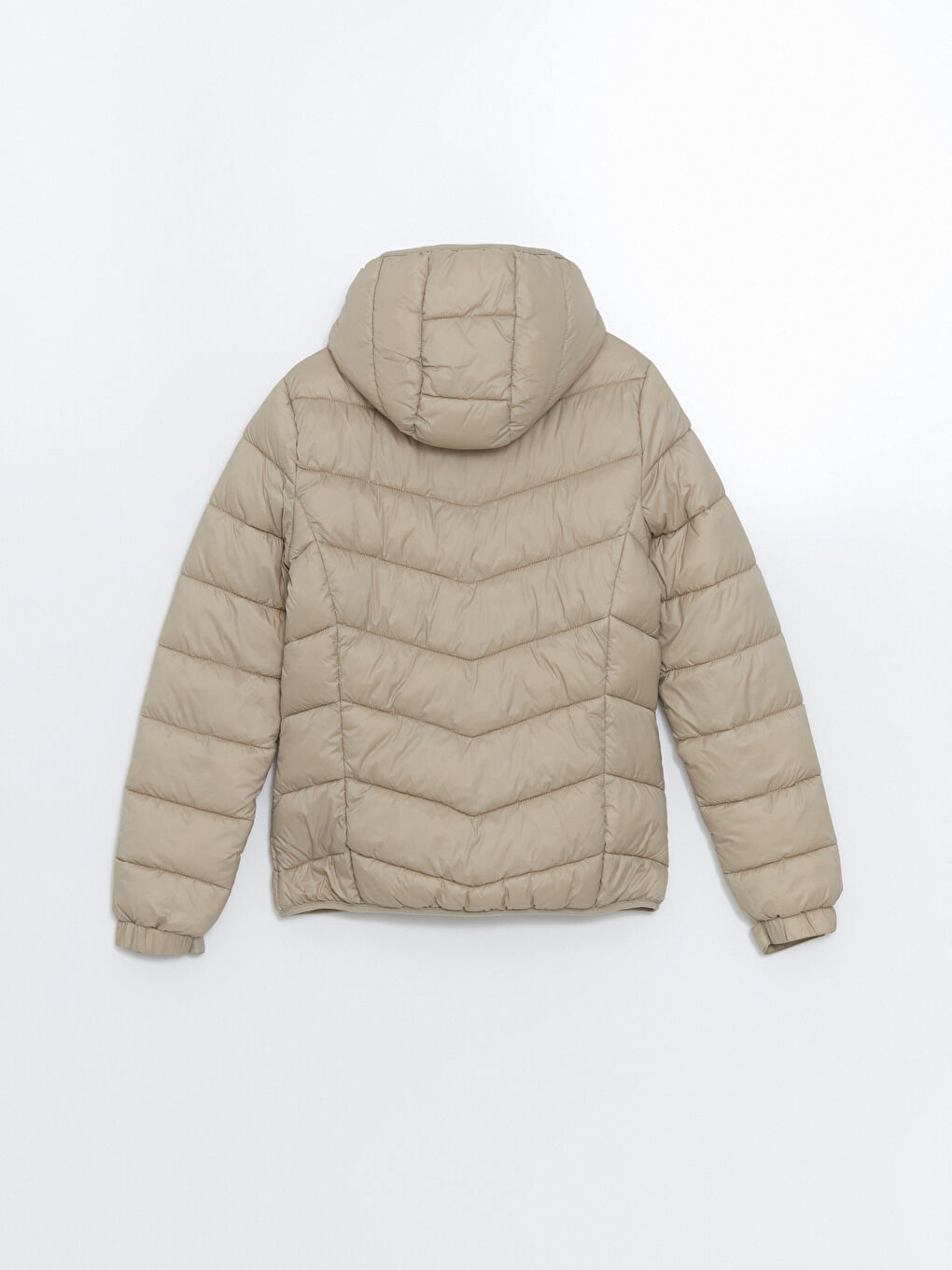 Hooded Women's Puffer Coat -S57961Z8-YBG