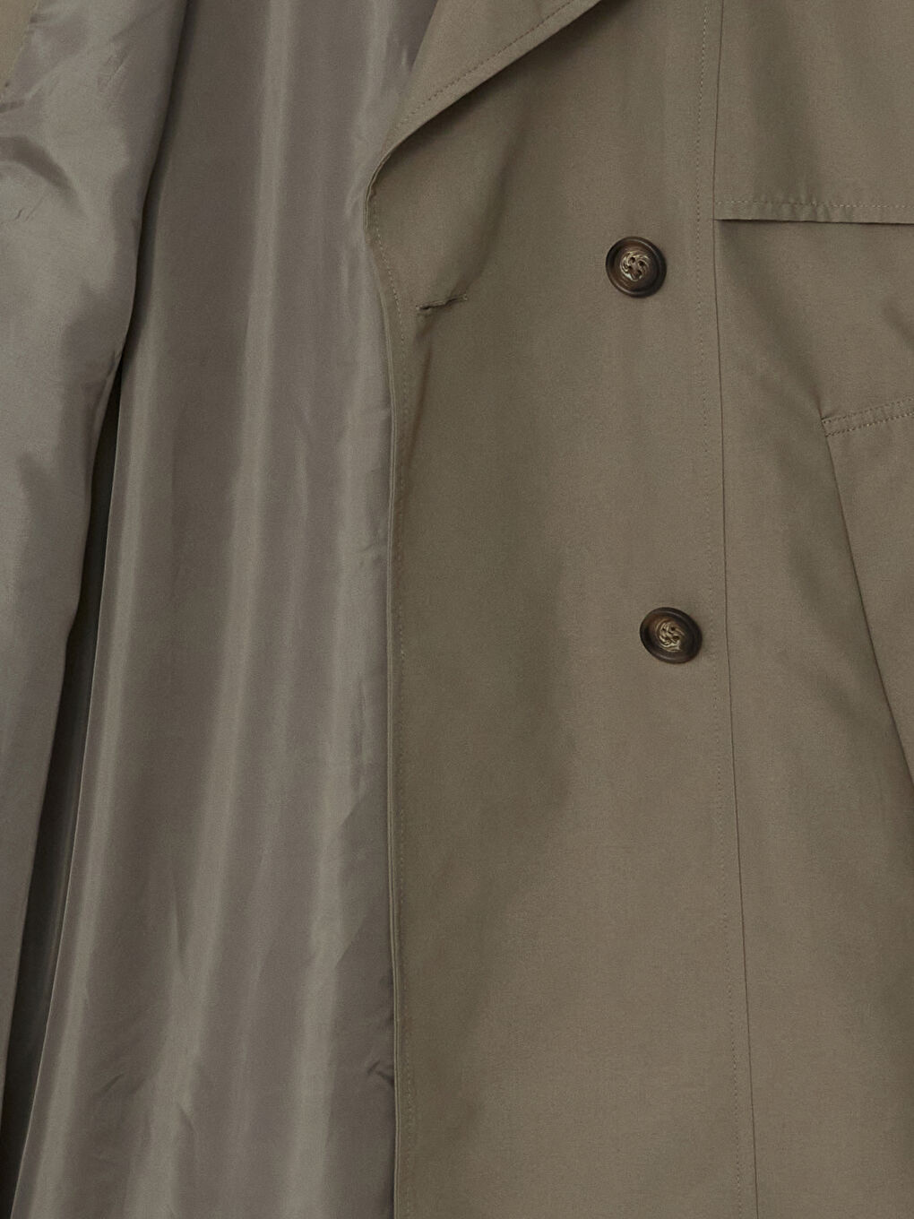 Jacket Collar Straight Long Sleeve Oversize Women's Trench Coat -S57966Z8-L6S