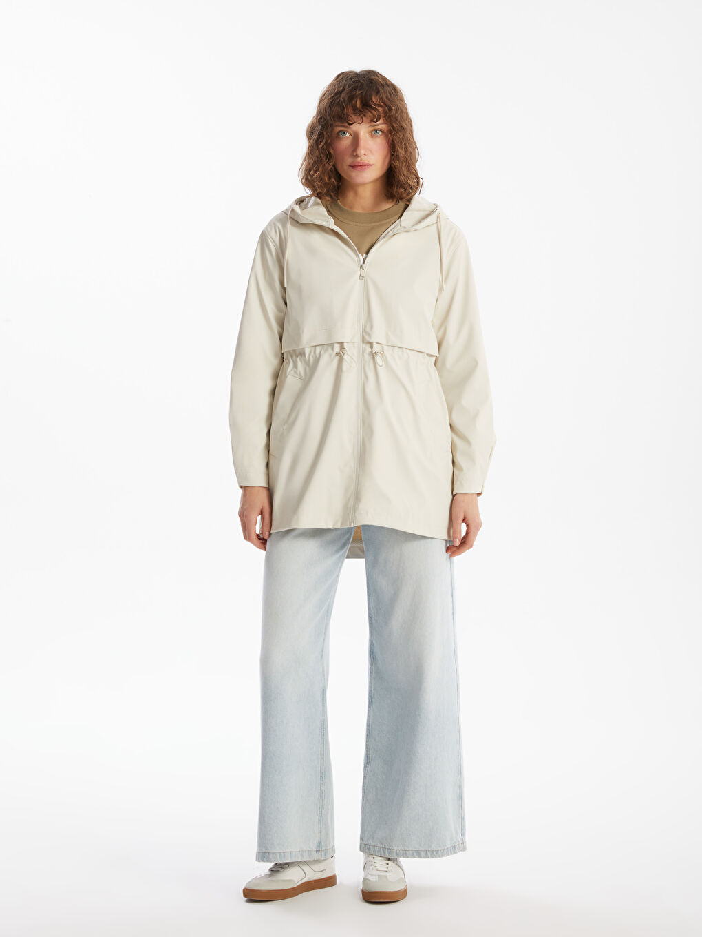 Hooded Women’S Raincoat -S57967Z8-DXR