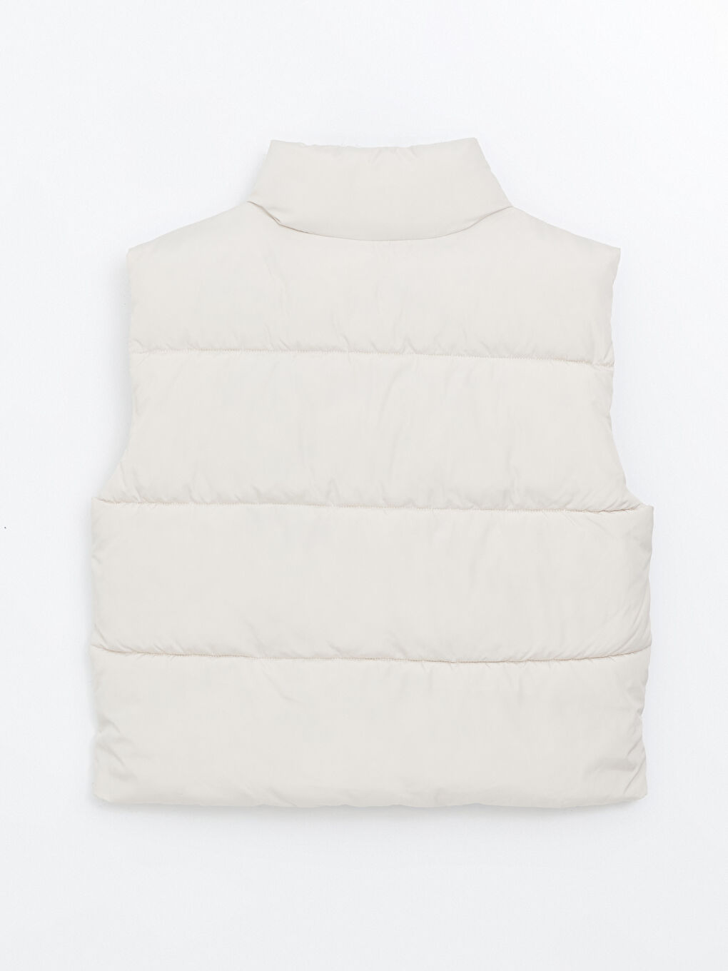 Stand-Up Collar Women'S Puffer Vest -S57984Z8-DXR
