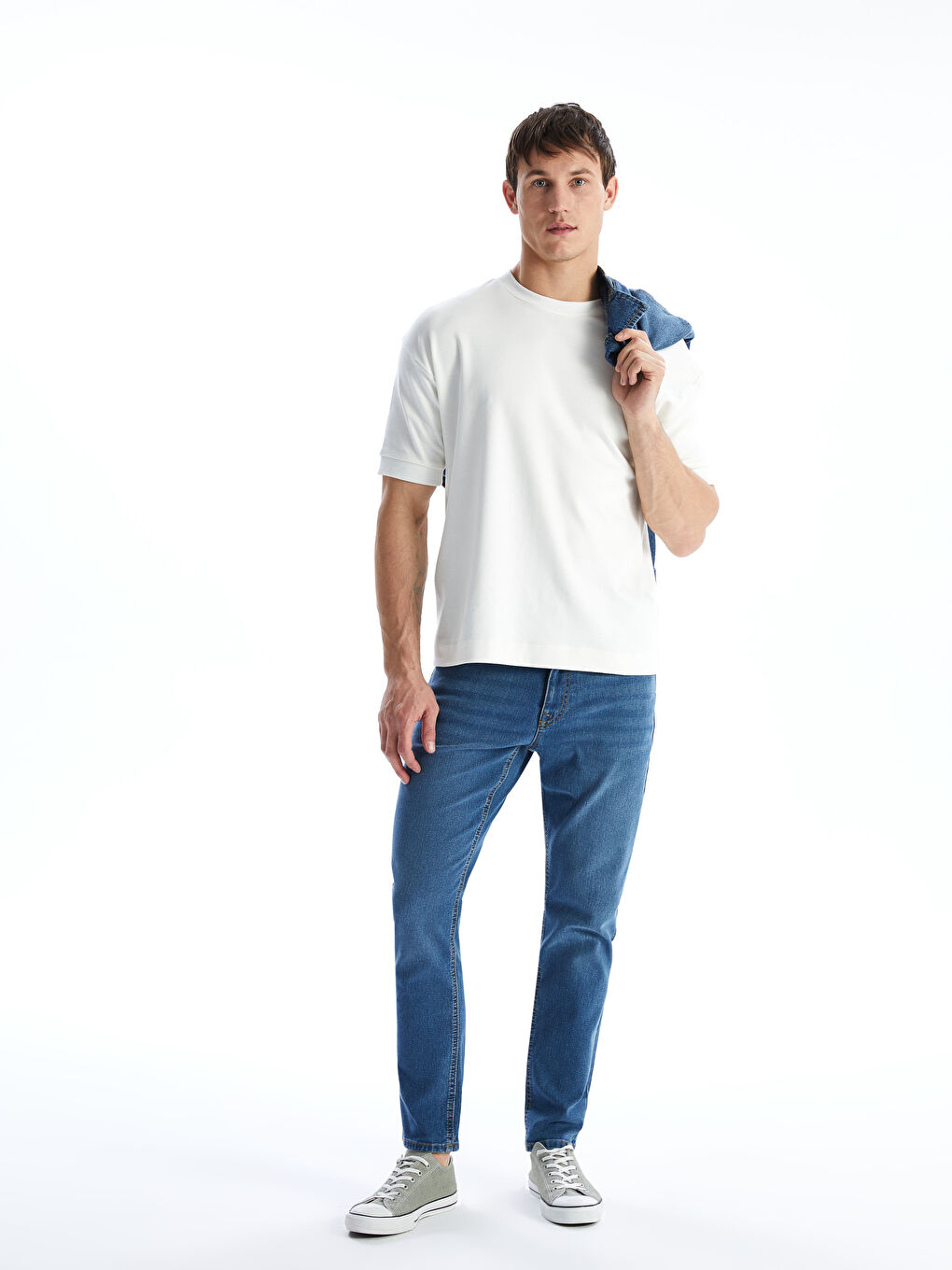 LCW Jeans İndigo 750 Slim Fit Erkek Jean Pantolon