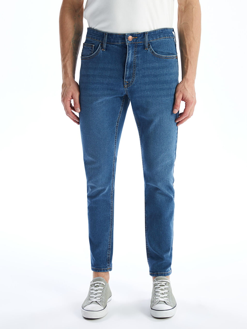 LCW Jeans İndigo 750 Slim Fit Erkek Jean Pantolon - 1