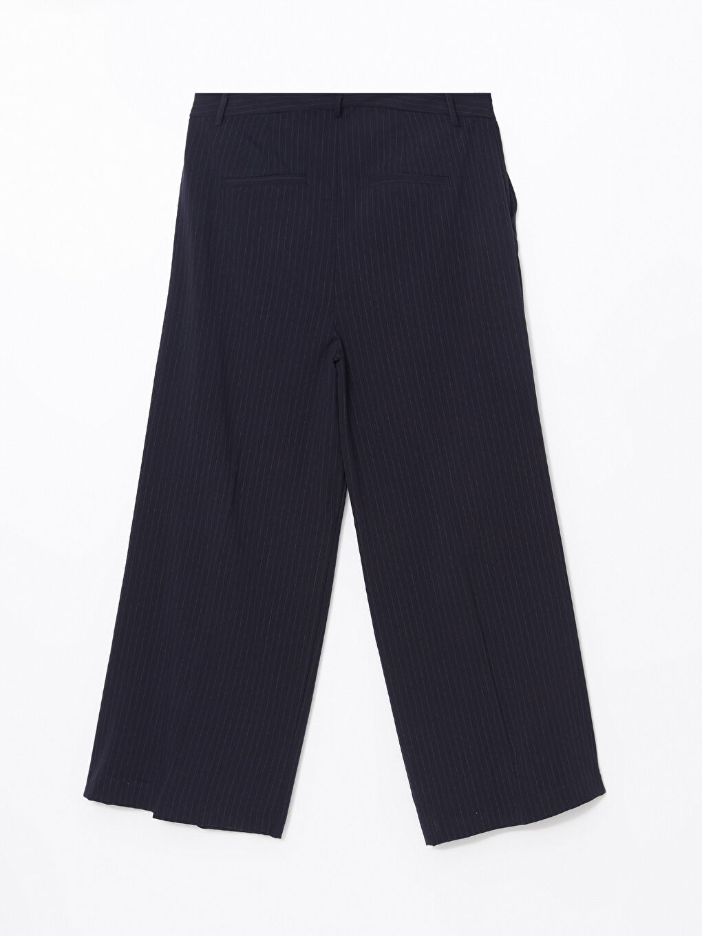 Loose Fit Striped Women's Trousers -S58044Z8-LGS