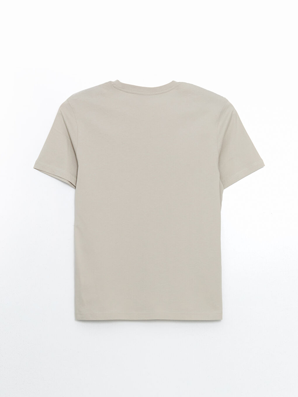 Crew Neck Printed Jersey Men's T-Shirt-5
