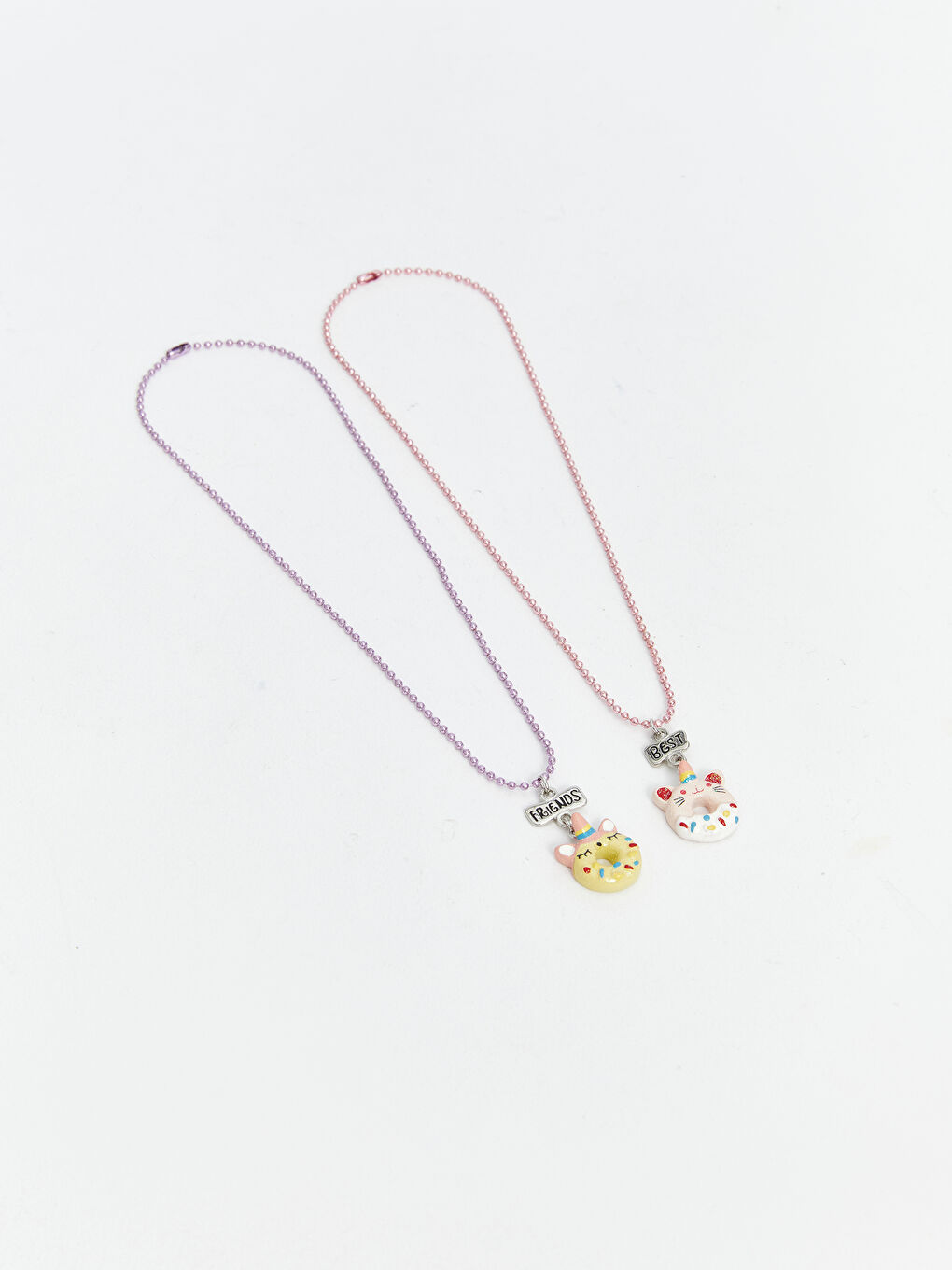 LCW ACCESSORIES Karişik Baskılı Kız Çocuk Metal Kolye - 5