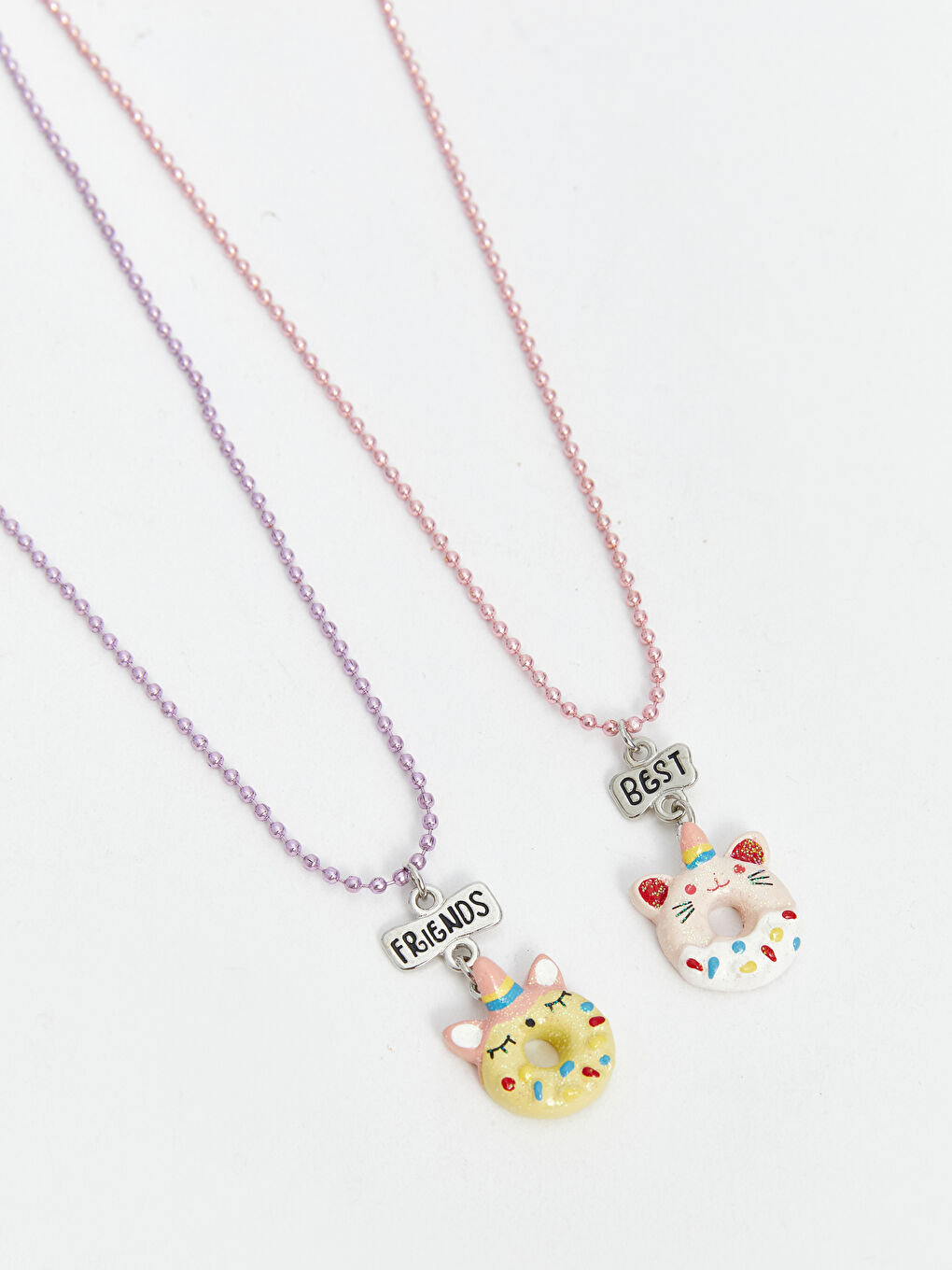 LCW ACCESSORIES Karişik Baskılı Kız Çocuk Metal Kolye - 6