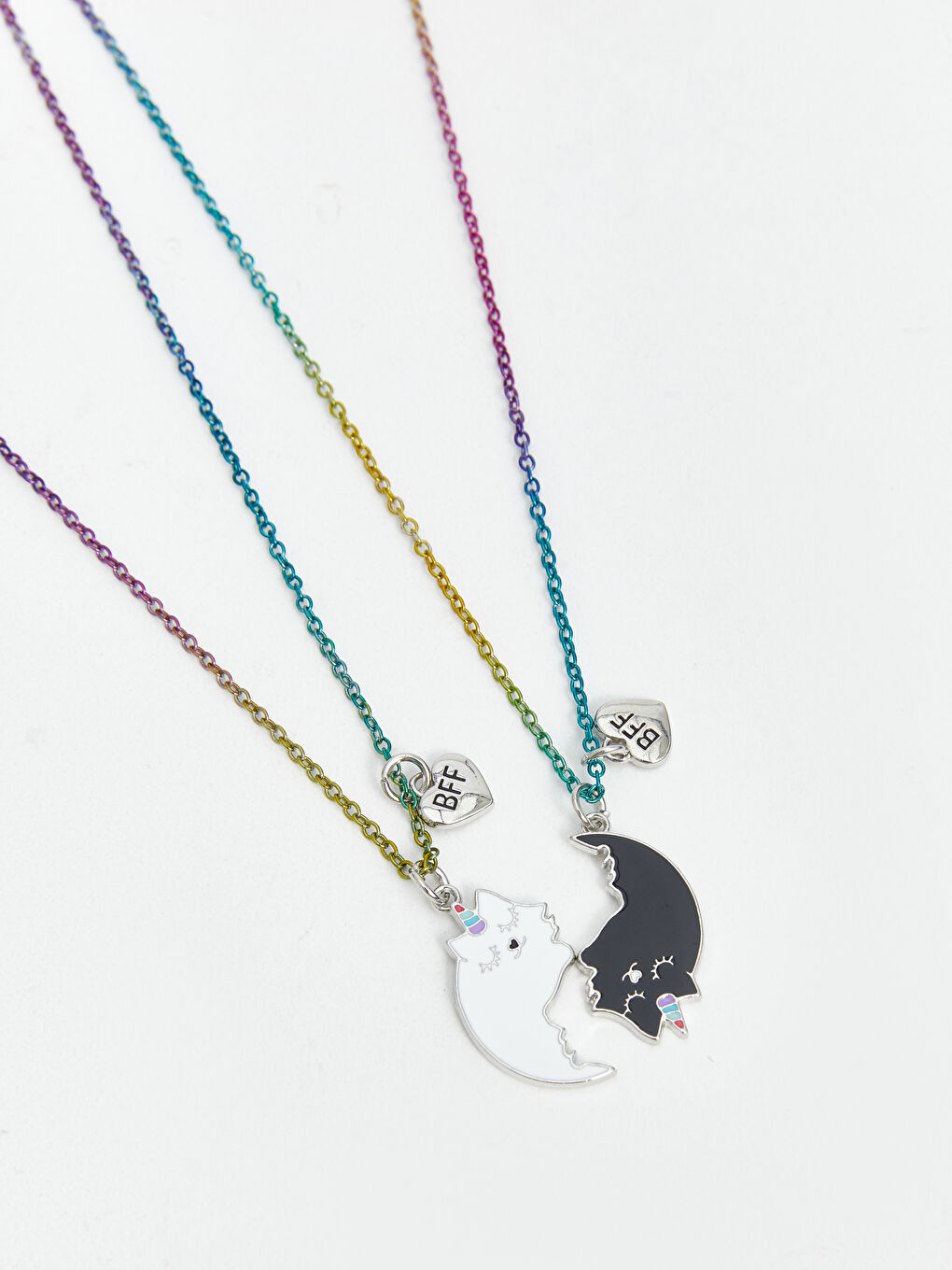 LCW ACCESSORIES Karişik Baskılı Kız Çocuk Metal Kolye - 8