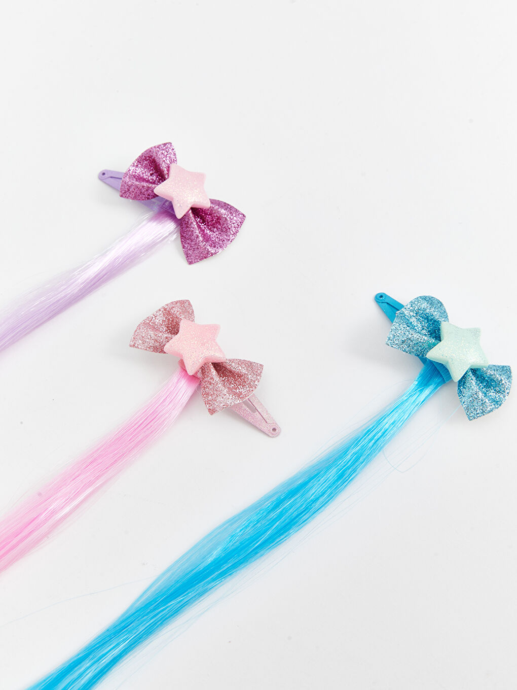 Metal Buckled Girls' Hair Extension -S58106Z4-M0T