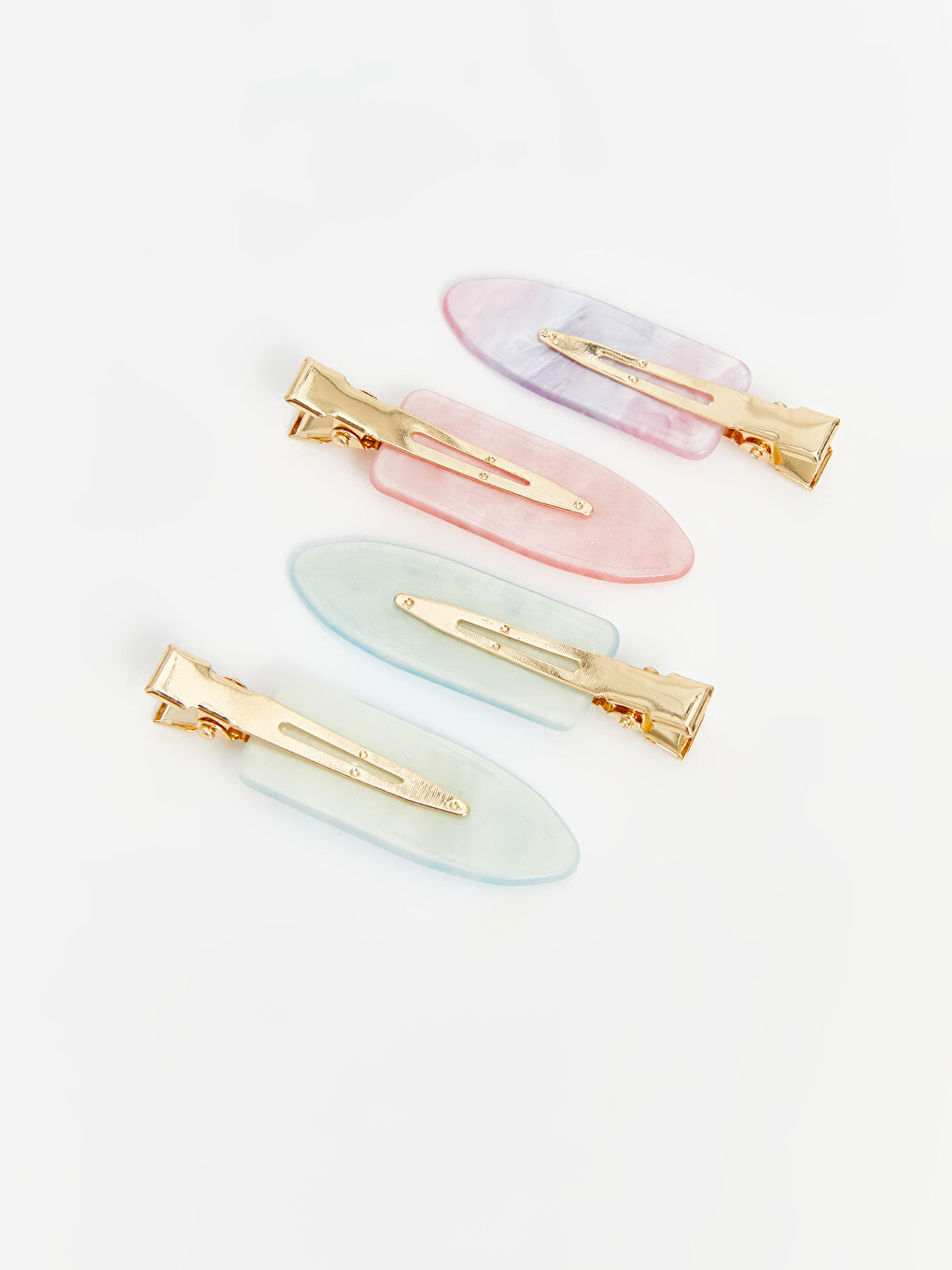 ქალებისთვის თმის სამაგრების ნაკრები მეტალის სამაგრებით-1