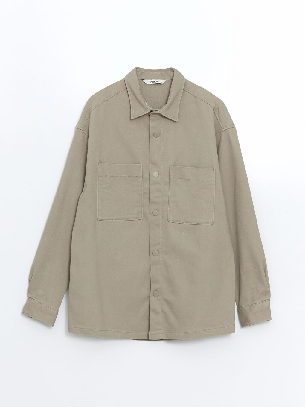 XSIDE Relaxed Fit Long Sleeve Men's Shirt Jacket -S58175Z8-SHF