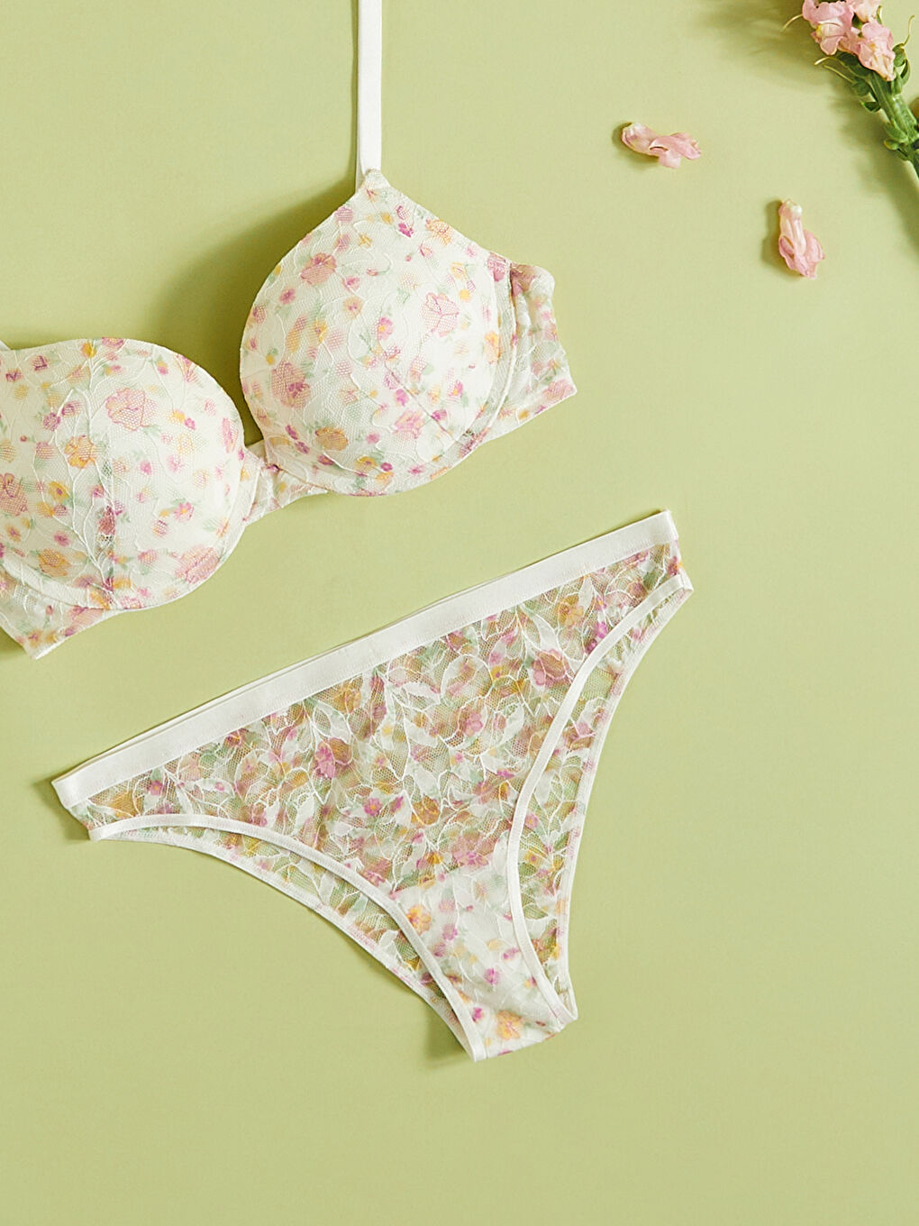 Floral Lace Brazilian Panties -S58193Z8-LRA