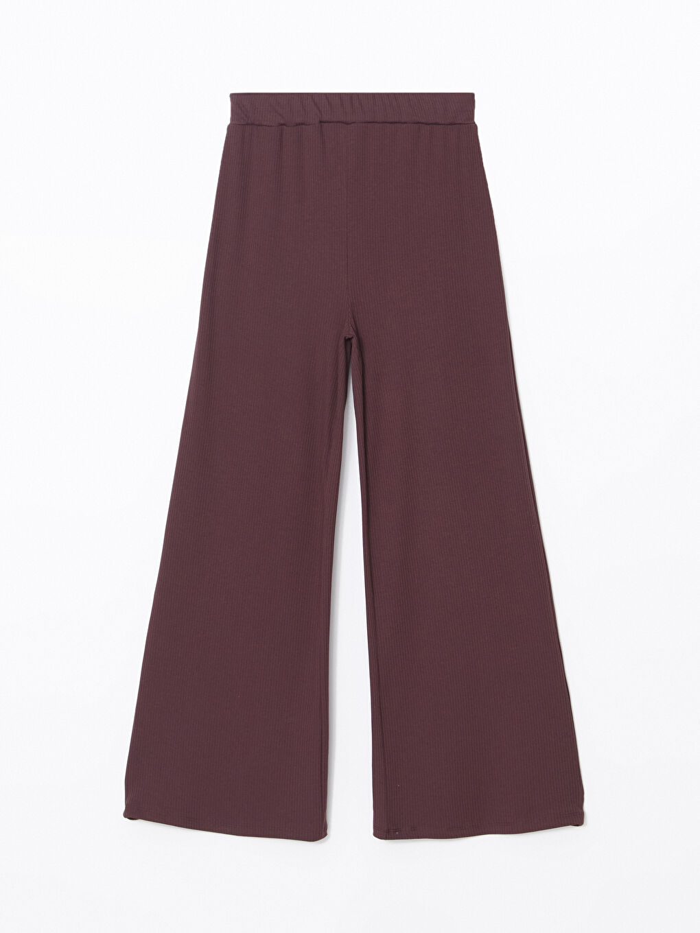 Wide Leg Women Trousers With Elastic Waist -S58220Z8-HHD