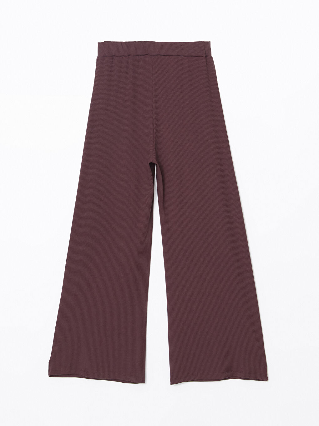 Wide Leg Women Trousers With Elastic Waist -S58220Z8-HHD