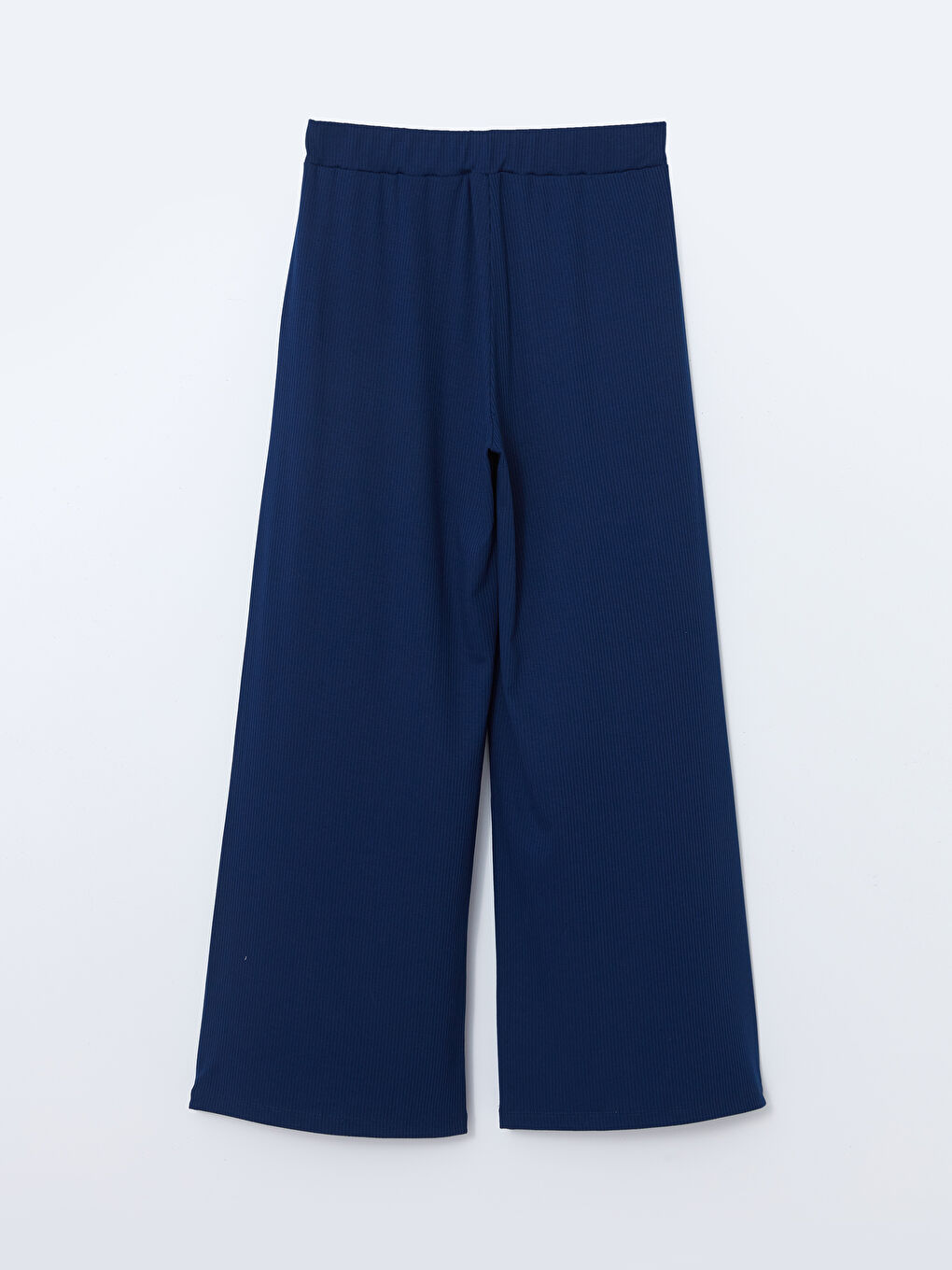 Wide Leg Women Trousers With Elastic Waist -S58220Z8-HPN