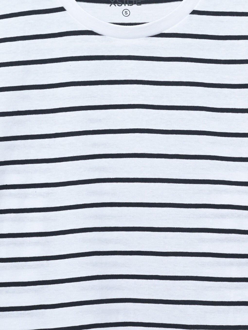 Crew Neck Striped Women's T-Shirt -S58221Z8-LJX