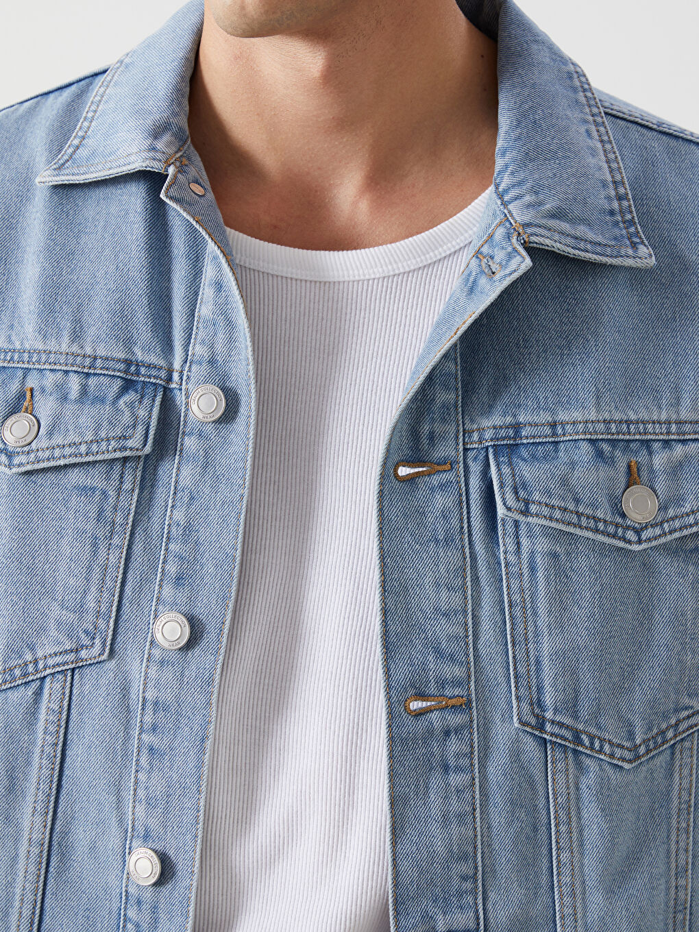 Standard Fit Men's Denim Jacket -S58232Z8-311