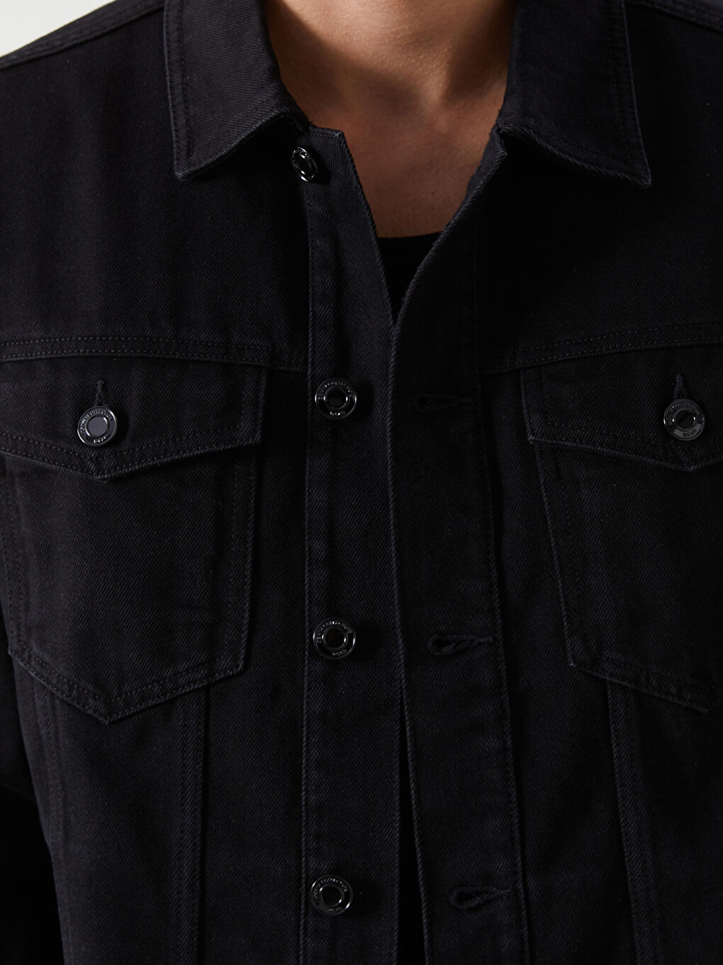 Standard Fit Men's Denim Jacket -S58239Z8-326
