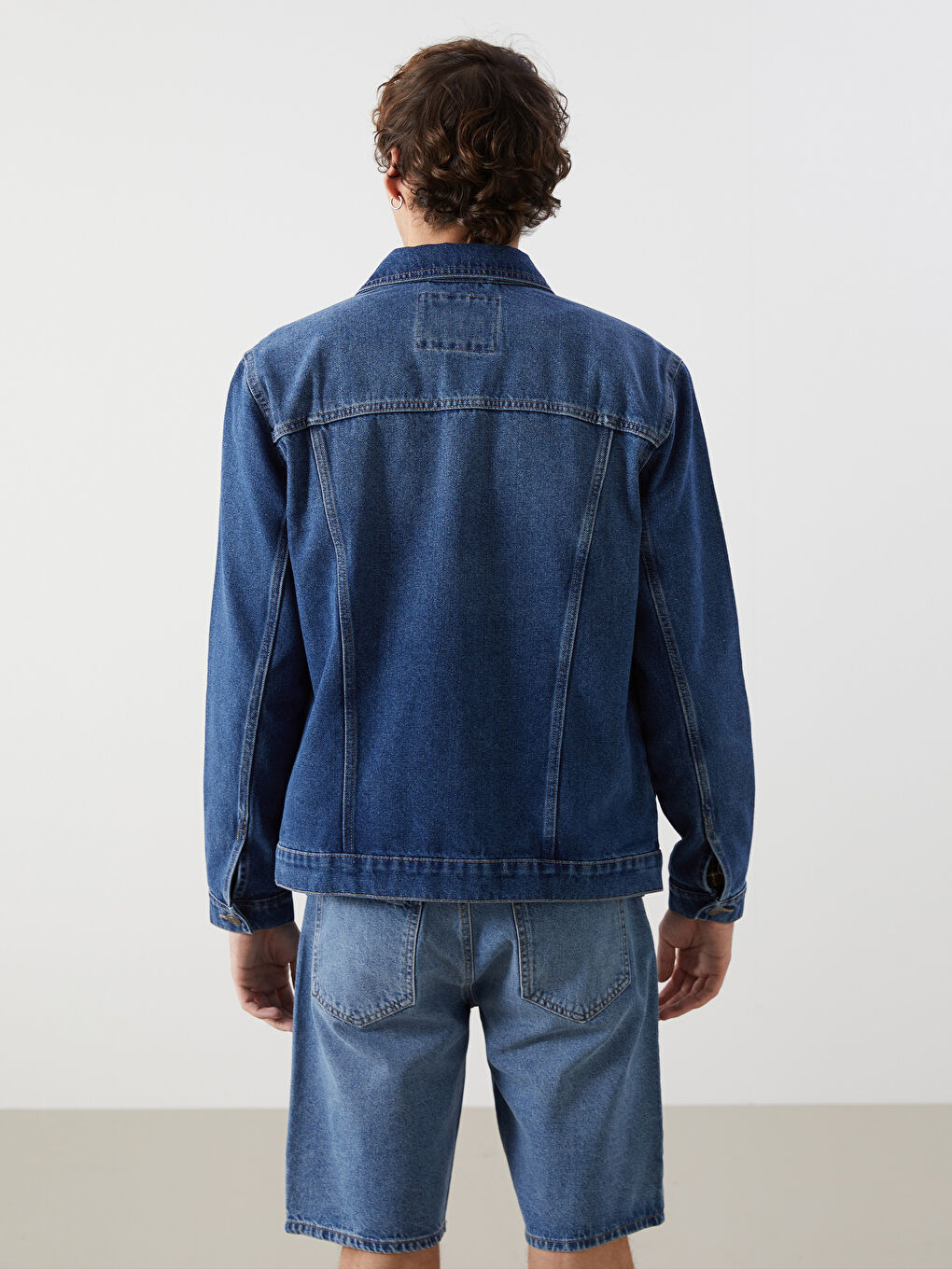 LCW Jeans Standart Kalıp Erkek Jean Ceket -S58240Z8-H45