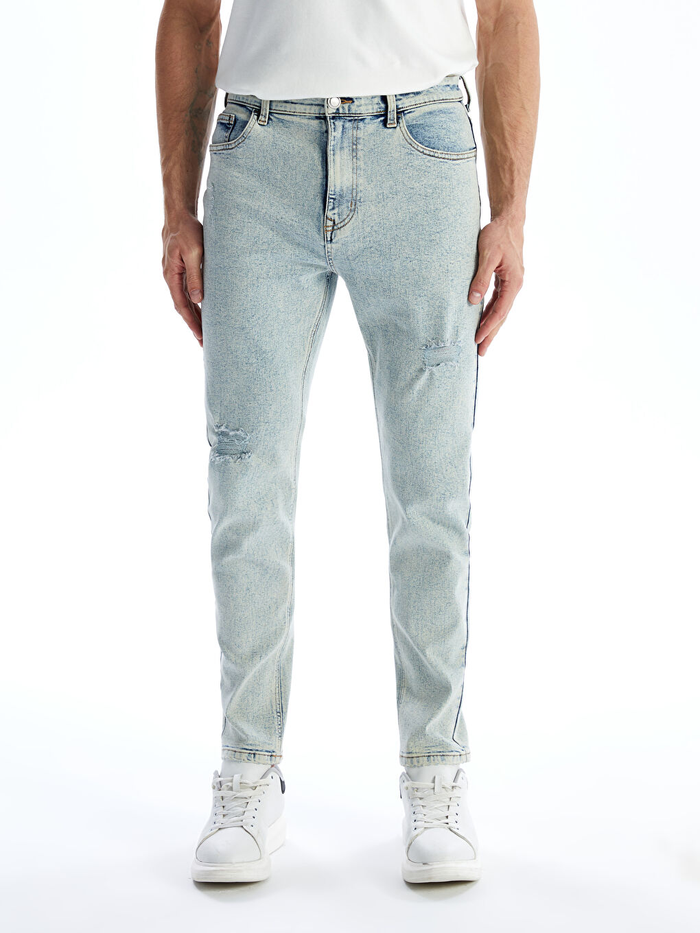 LCW Jeans 730 Havuç Kalıp Erkek Jean Pantolon -S58242Z8-311