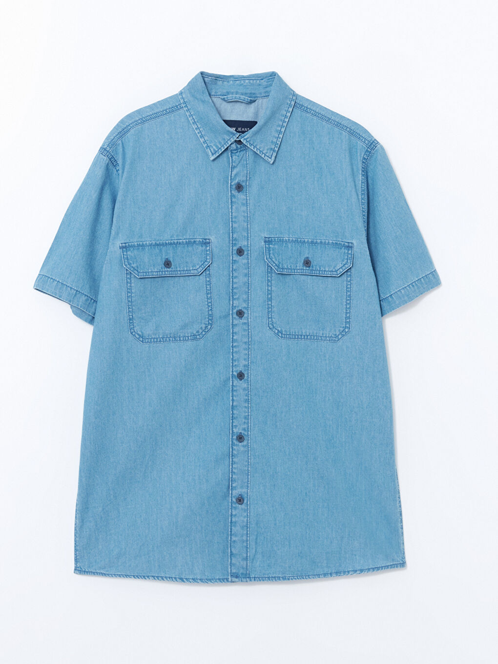 Regular Fit Men's Shirt with Pocket -S58243Z8-H45