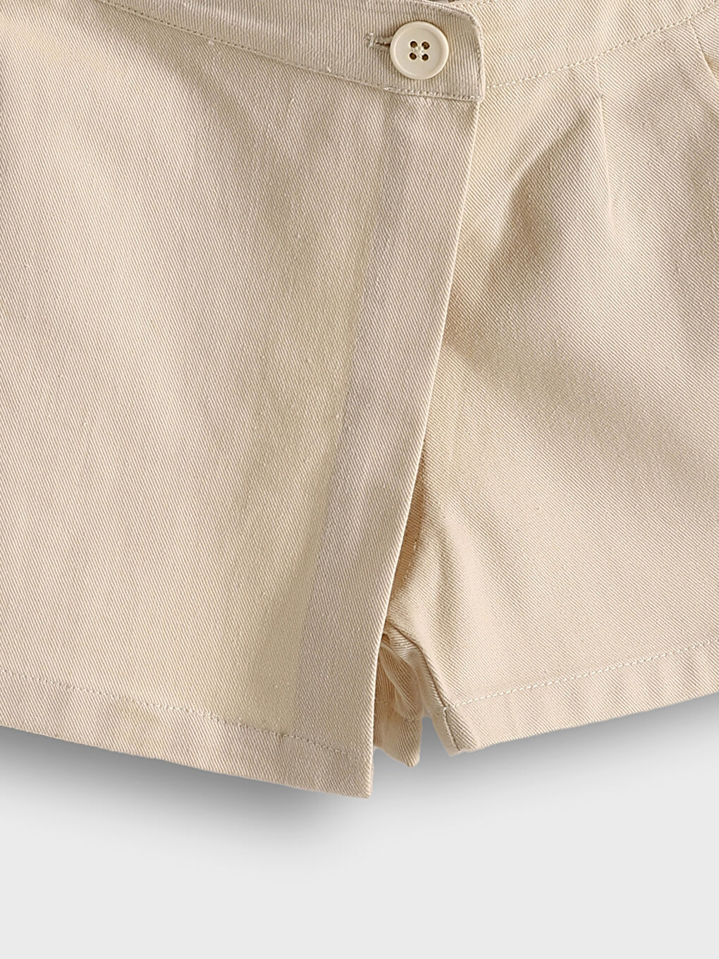 جيبة قصيرة لبنات رضع بخصر مرن-3