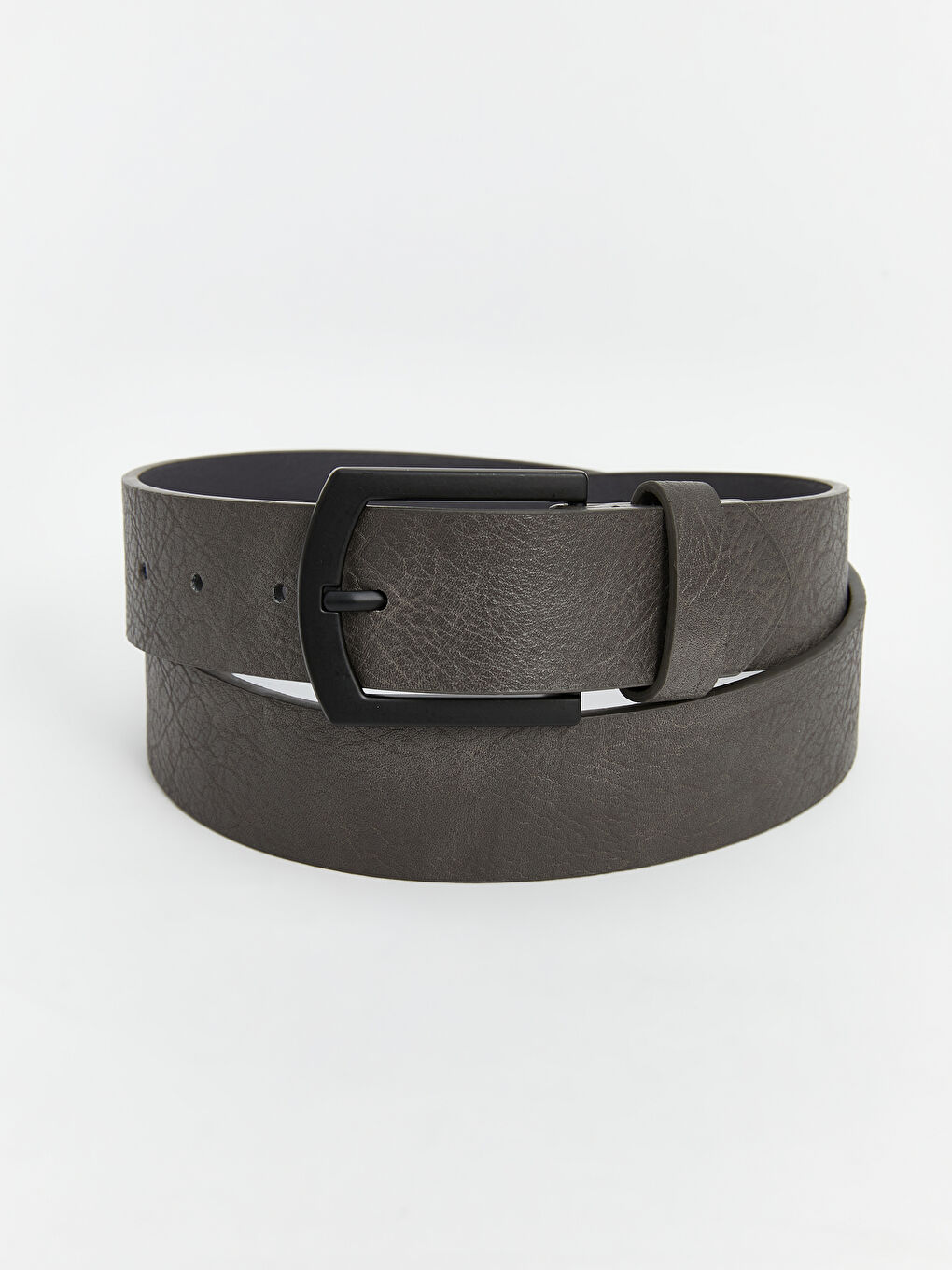 Kahverengi Deri Görünümlü Erkek Kemer