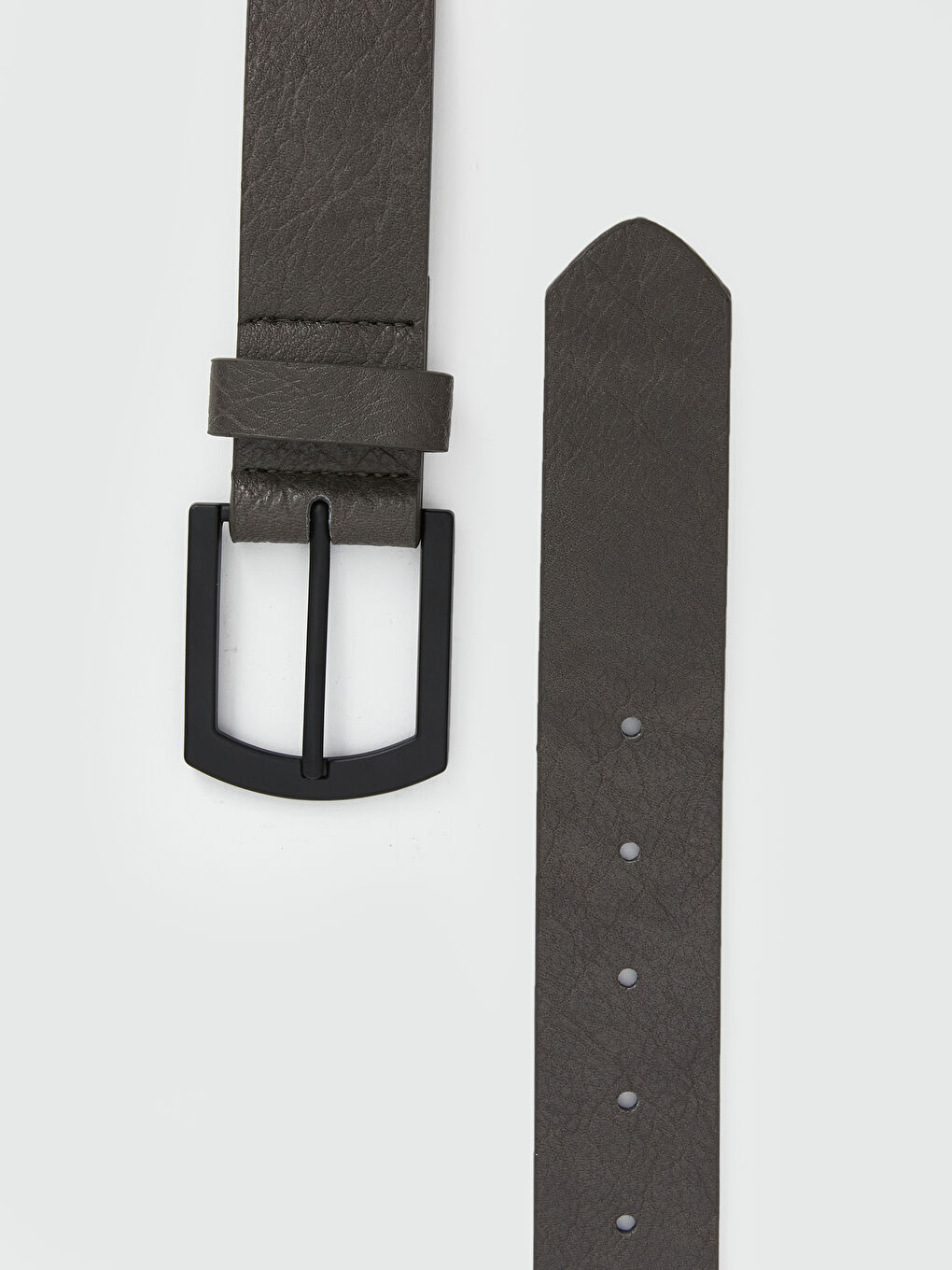 Kahverengi Deri Görünümlü Erkek Kemer-1