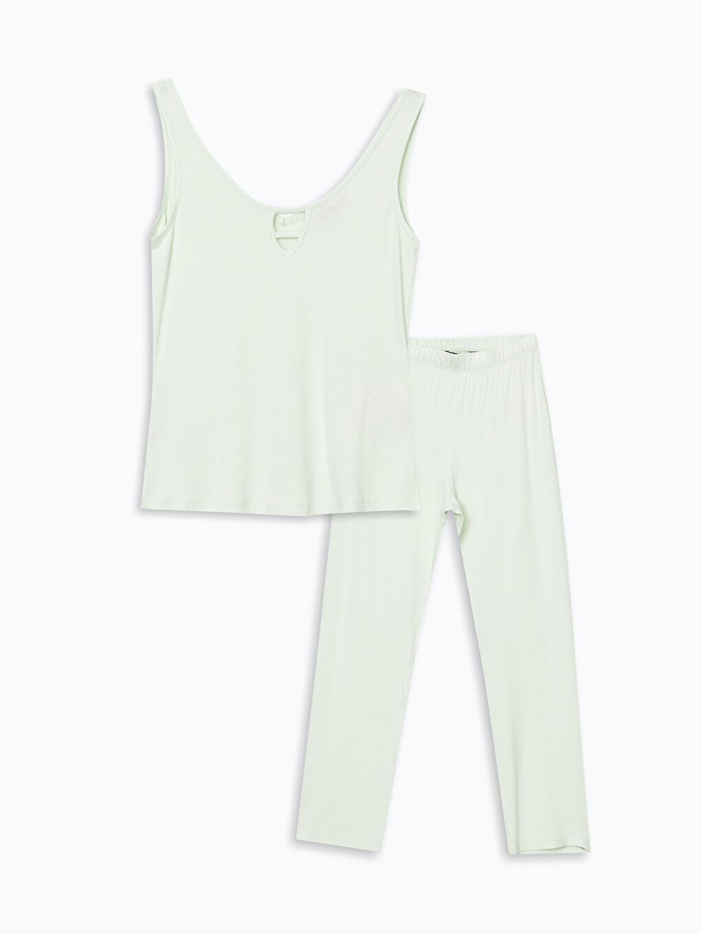 U Neck Women's Pyjama Set -S58315Z8-FWG
