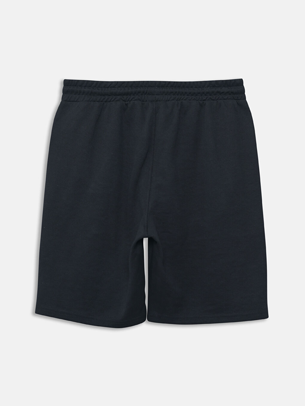 Regular Fit Men's Pique Shorts with Drawstring Waist -S58379Z8-CVL