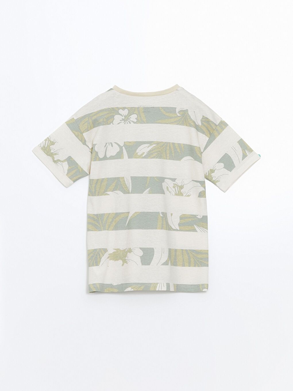 Crew Neck Boy's Pajama Set with Shorts -S58384Z4-LQA