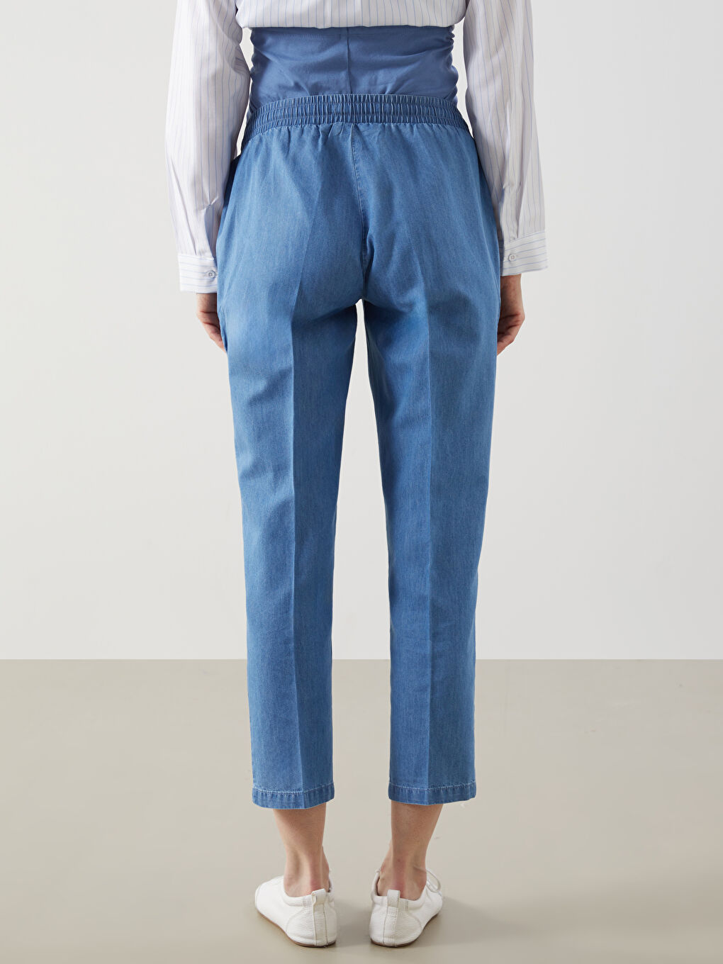 LCW Belly Panel Mom Fit Maternity Jeans -S58385Z8-507