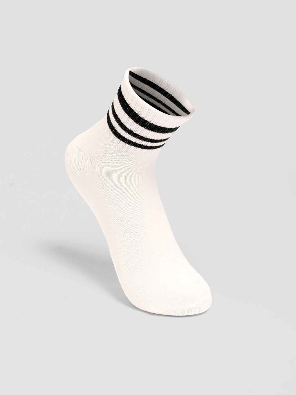 Prugaste Ženske Čarape do Gležnja Pakovanje od 5 Komada-2