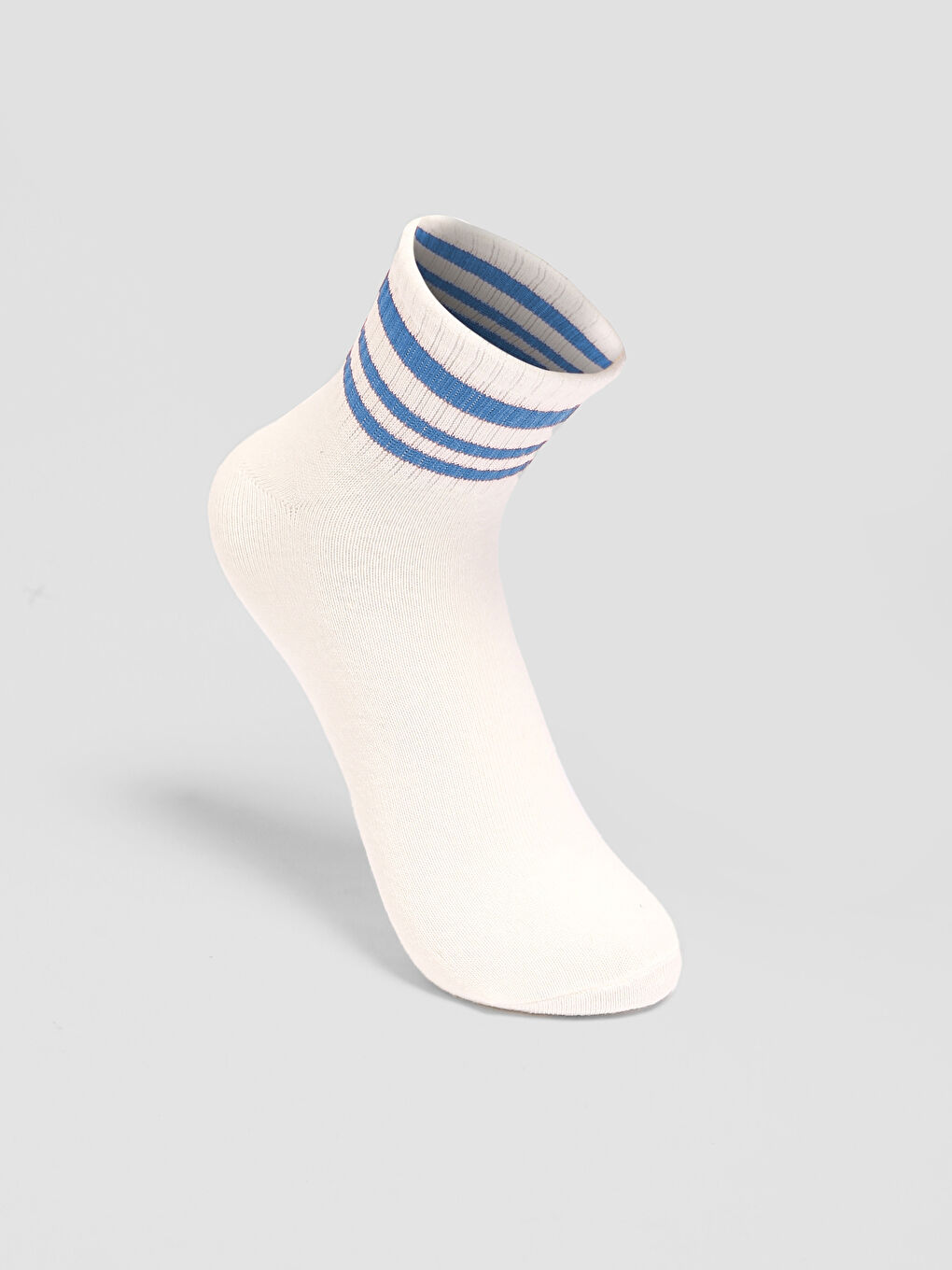 Prugaste Ženske Čarape do Gležnja Pakovanje od 5 Komada-1
