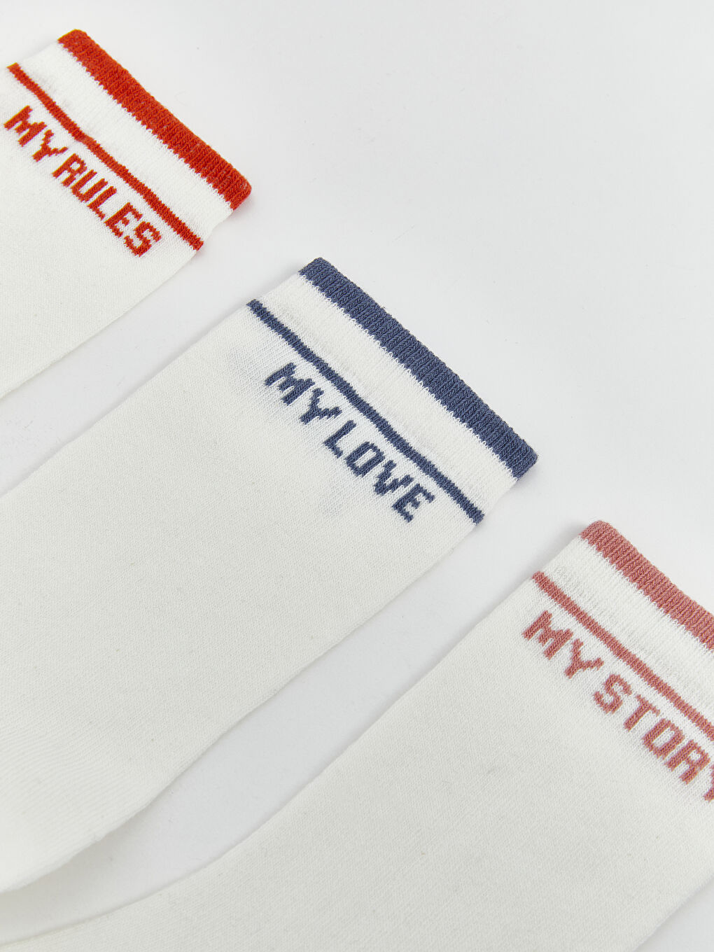 Printed Women's Crew Socks 5-Pack -S58434Z8-FDU