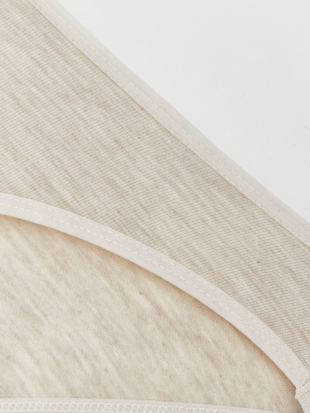 Bej Düz Bikini Külot-2