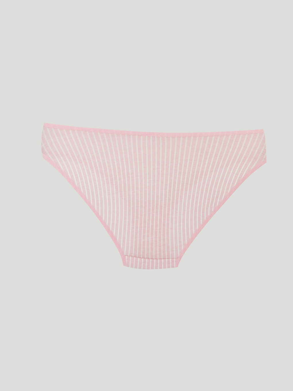 Pembe Çizgili Bikini Külot-1