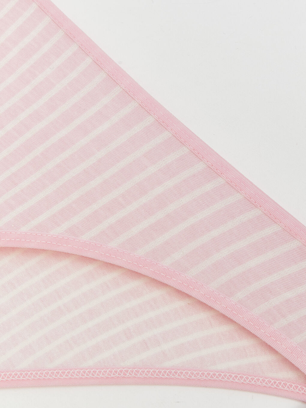 Pembe Çizgili Bikini Külot-2