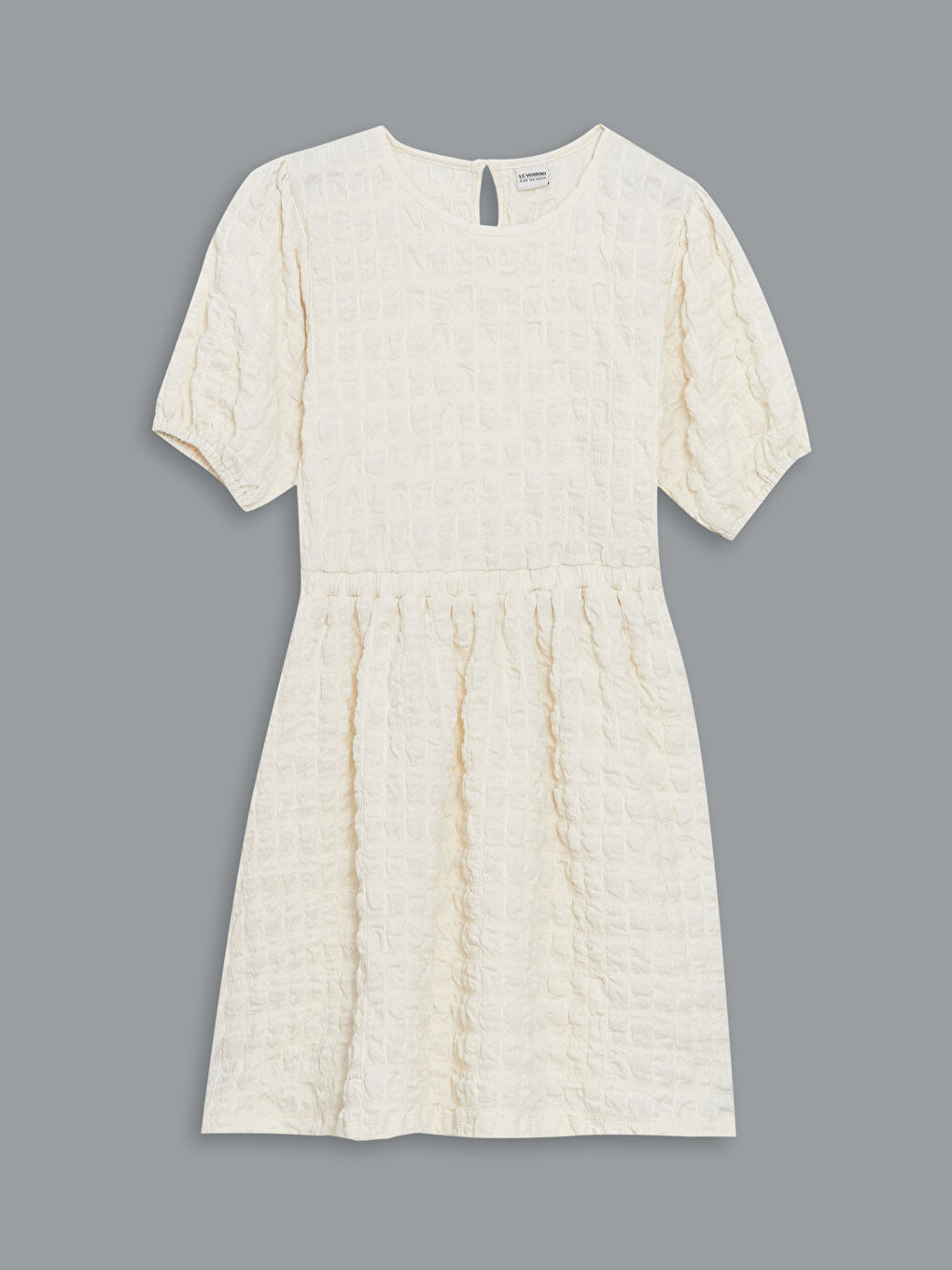 Girl ECRU Dress -S58527Z4-FES