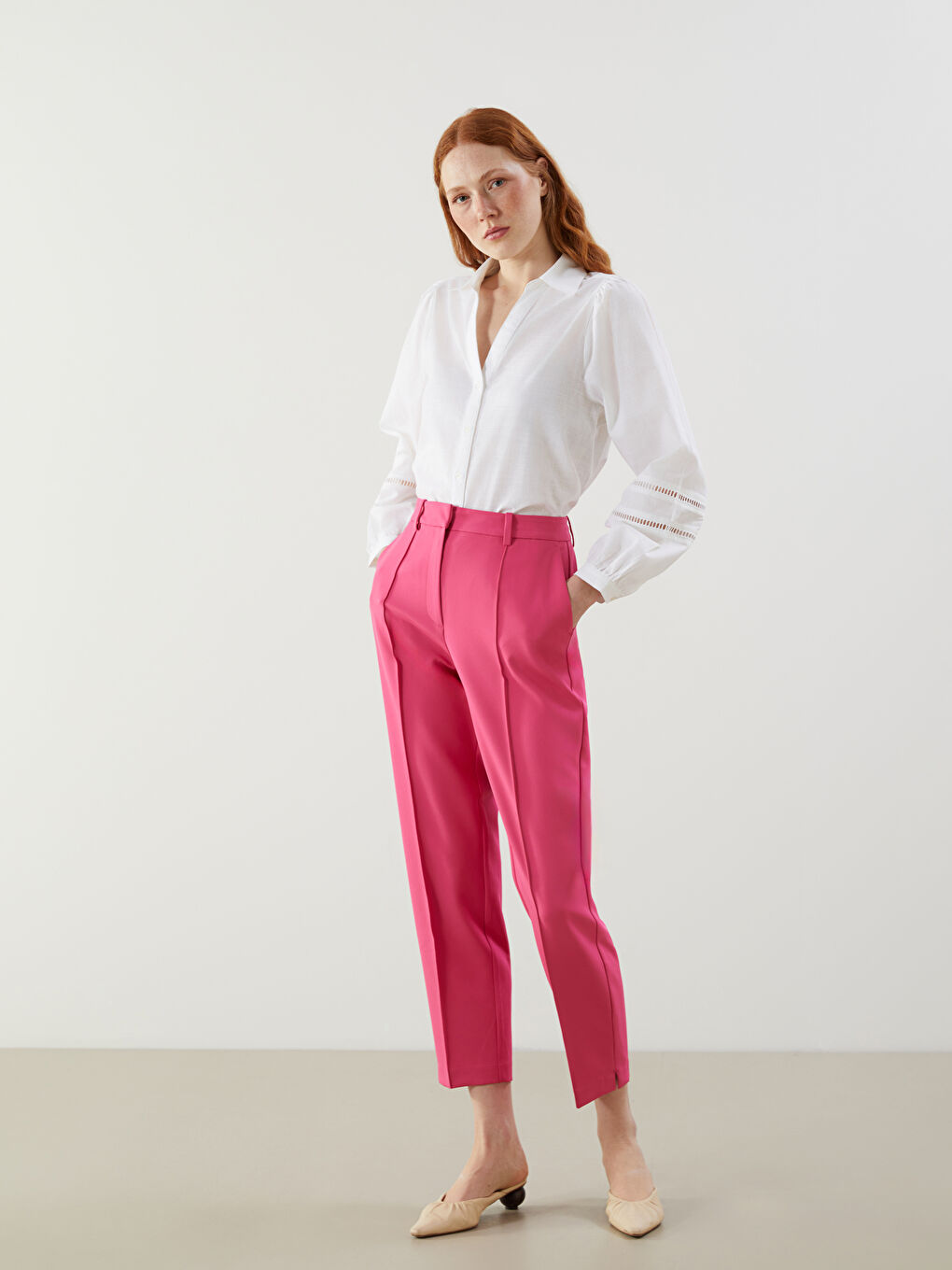 Ženske pantalone šargarepa kroja -S58533Z8-GS5