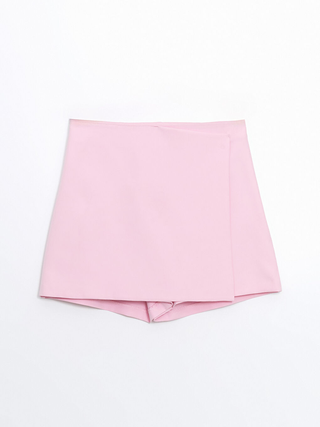 Women's Plain Skort with Zippered Waist -S58534Z8-UU9